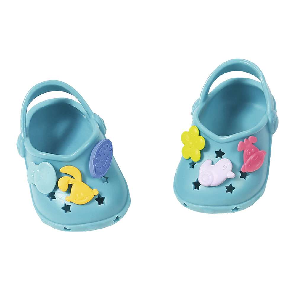 

Обувь для куклы BABY BORN Красочное лето голубая (824597/824597-2)