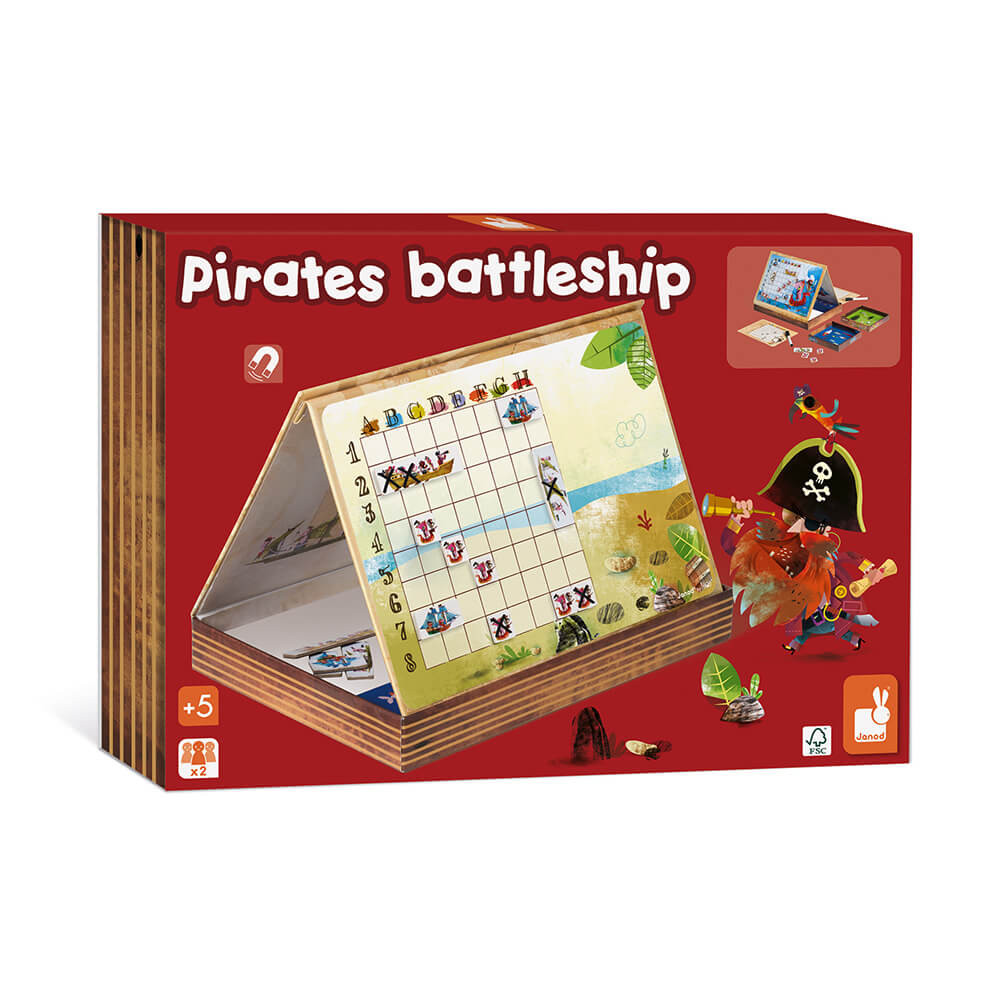 Акція на Настольная игра Janod Битва пиратов (J02835) від Будинок іграшок