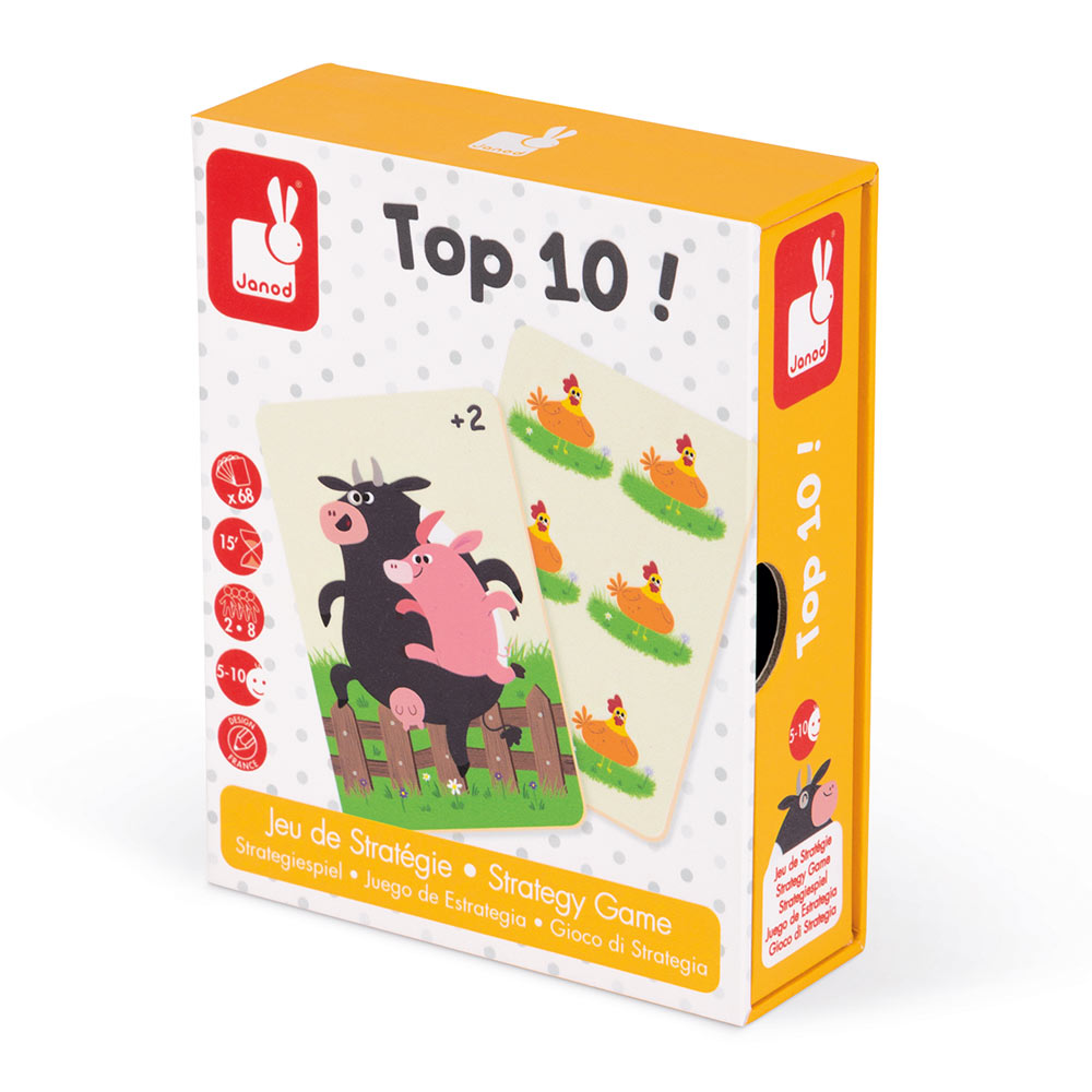 

Настольная игра мемо Janod Топ 10 (J02760)