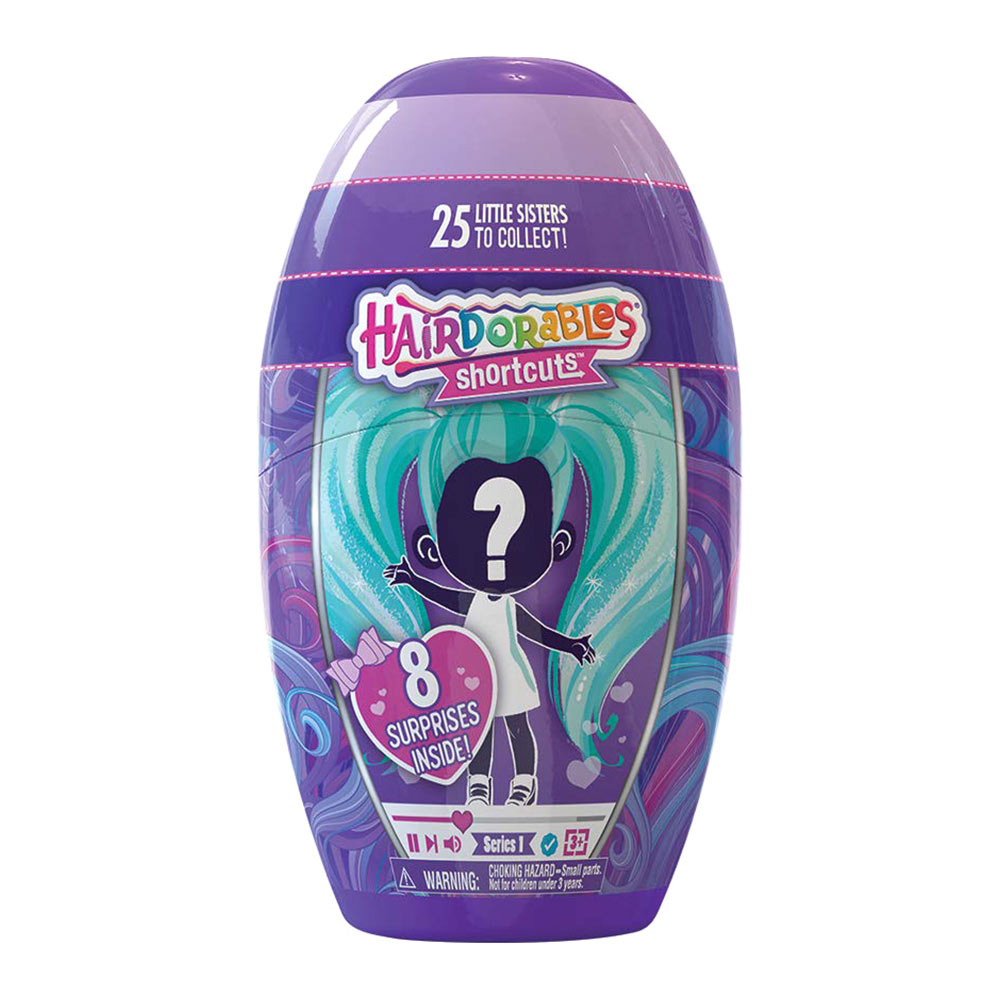

Лялька-сюрприз Hairdorables S1 Shortcuts Міні сестрички (23660)