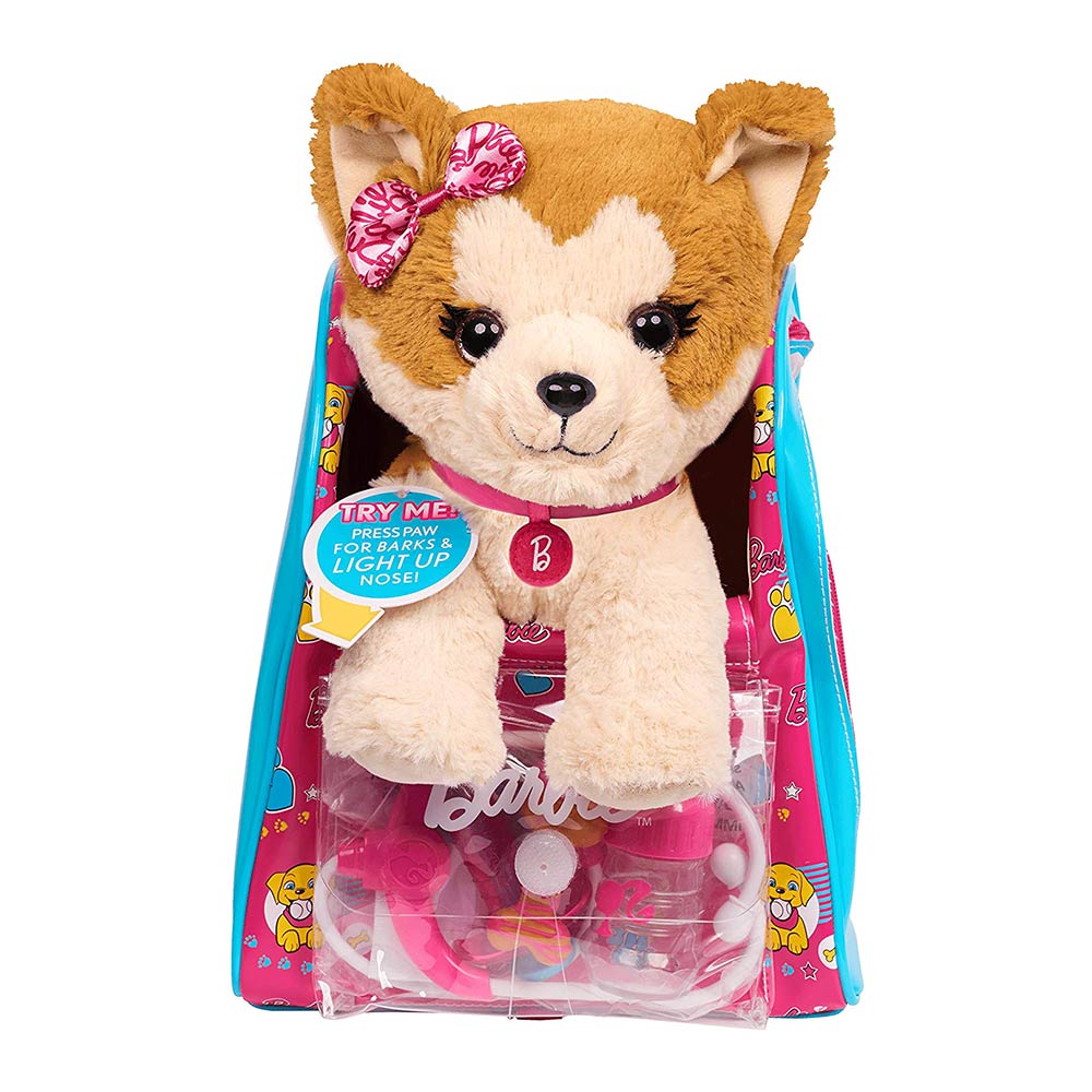 

Интерактивная игрушка Barbie Kiss and care Щенок у ветеринара с аксессуарами (61380)
