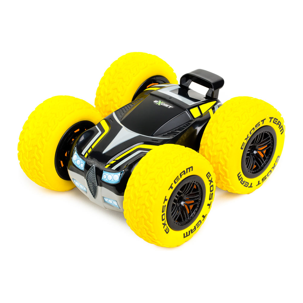 

Машинка Exost 360 Cross радиоуправляемая желтая 1:18 (20141-3A)