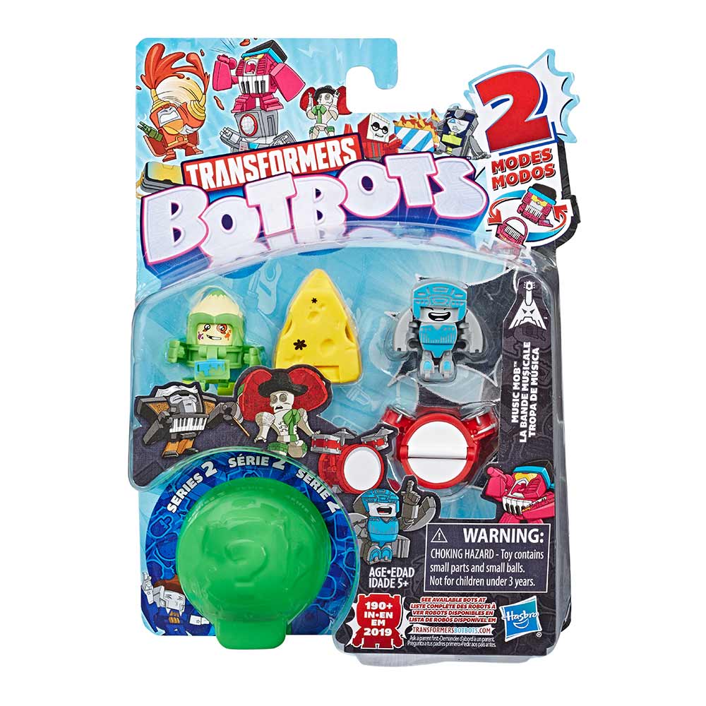 Акція на Набор Transformers BotBots Банда мьюзик моб (E3486/E4140) від Будинок іграшок