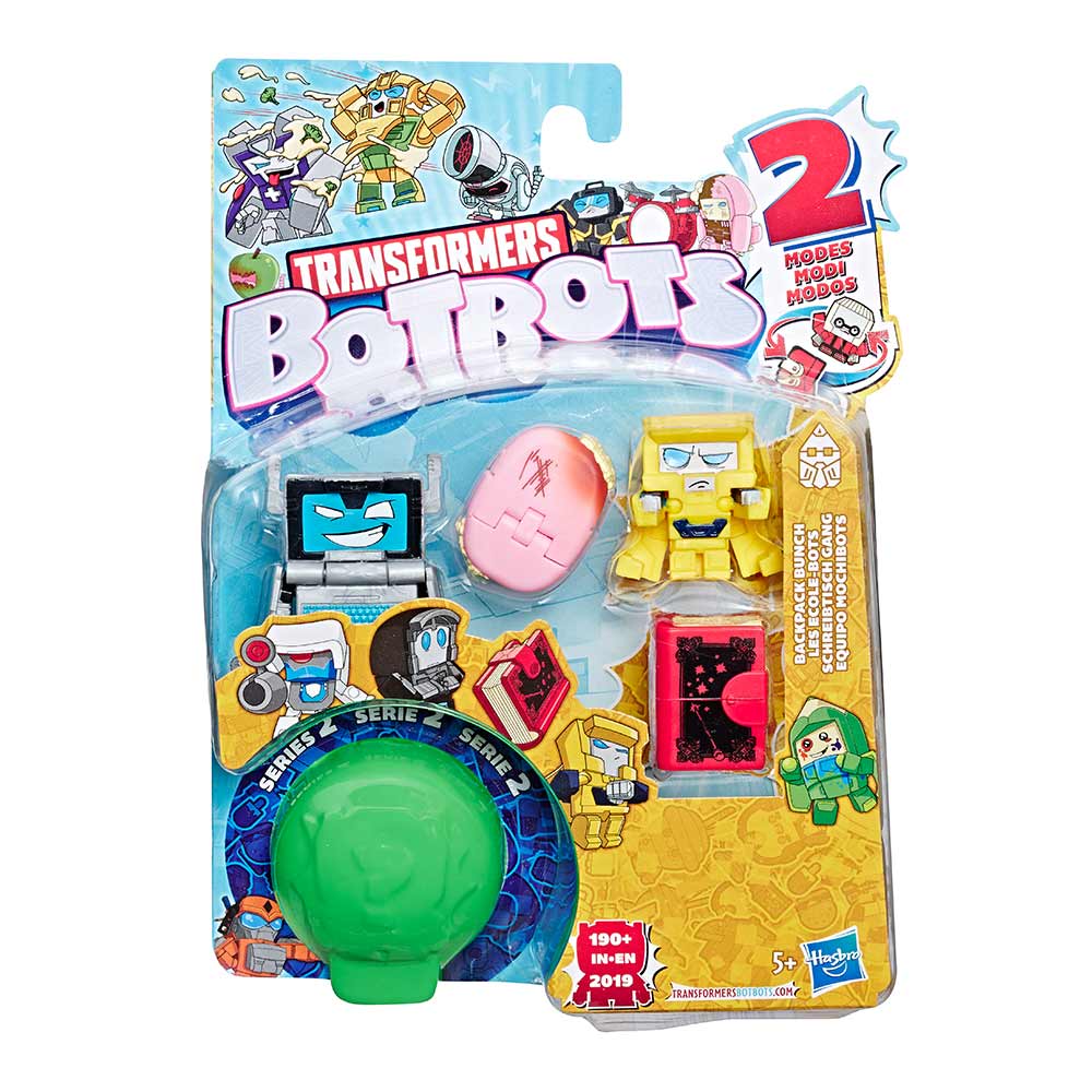 Акция на Набор Transformers BotBots Банда бакпак банч (E3486/E4145) от Будинок іграшок