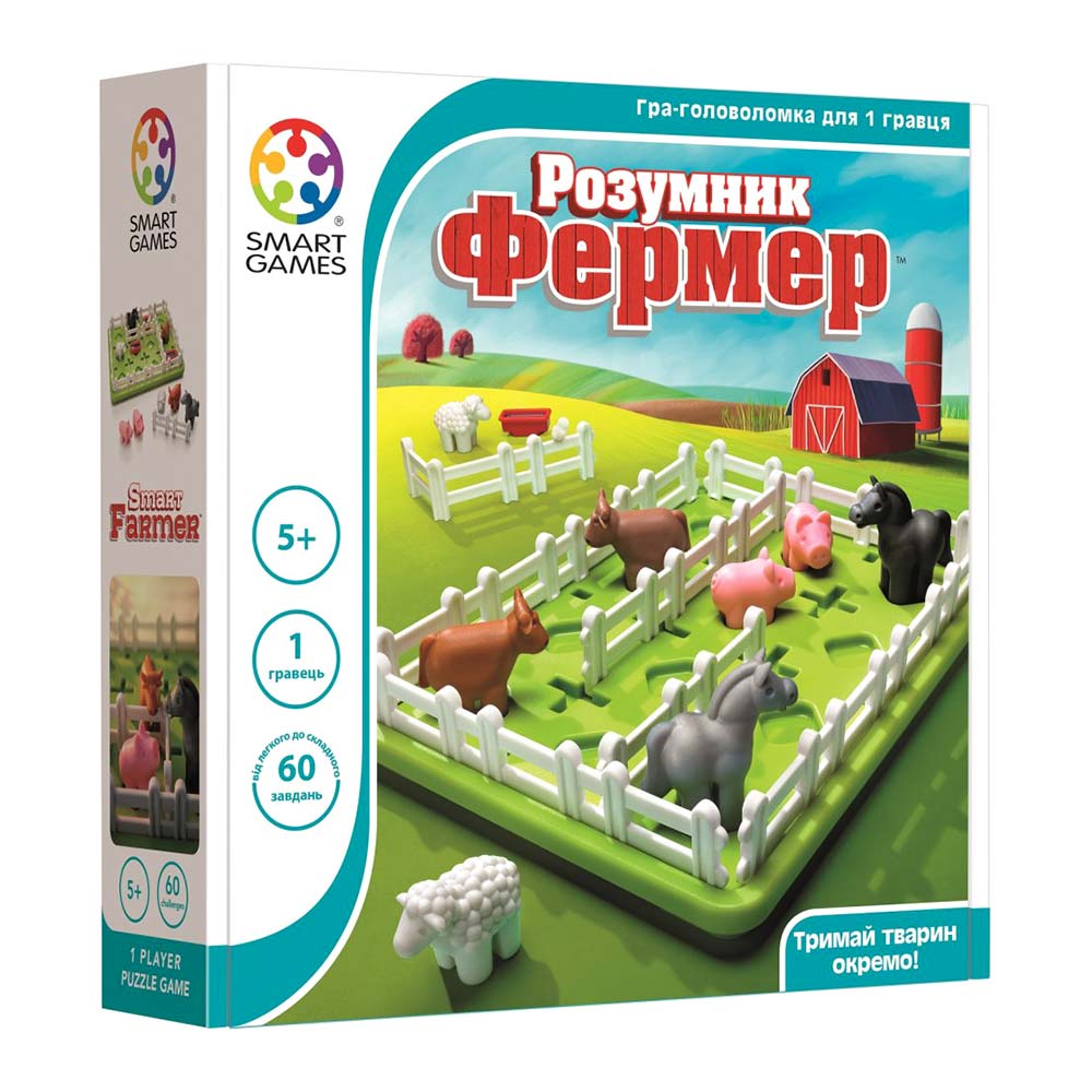 

Настольная игра Smart games Умный фермер (SG 091 UKR)