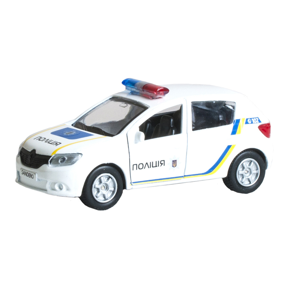 

Автомодель Технопарк Renault Sandero Поліція інерційна (SB-17-61-RS(P))