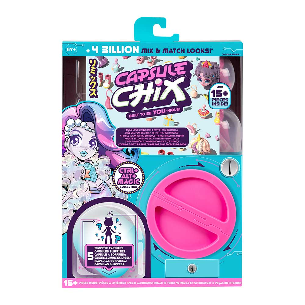 

Ляльковий набір Moose Capsule chix Ctrl alt і магія сюрприз (59202)