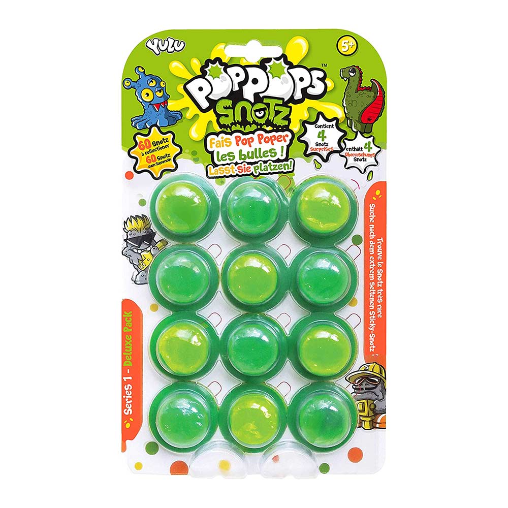 

Игровой набор Yulu Poppops Снотз сюрприз со слаймом 12 шт (YL50002)