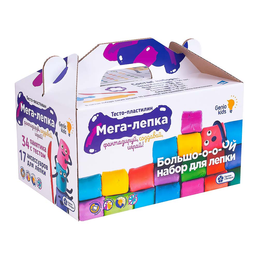 

Набор для творчества Genio Kids Мега-лепка (TA1084)