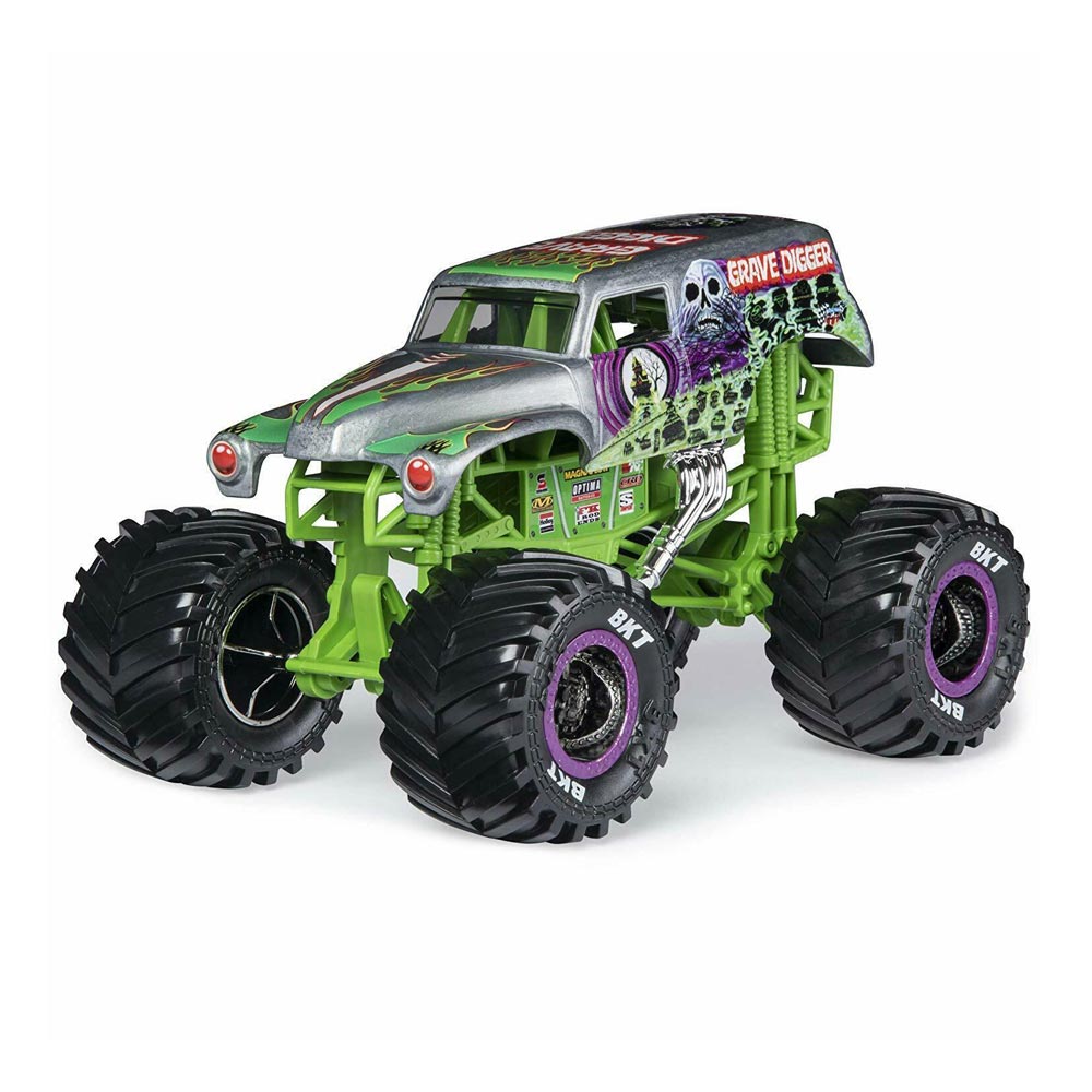 

Машинка Monster jam Могильщик 1:24 зеленая (6044869-2)
