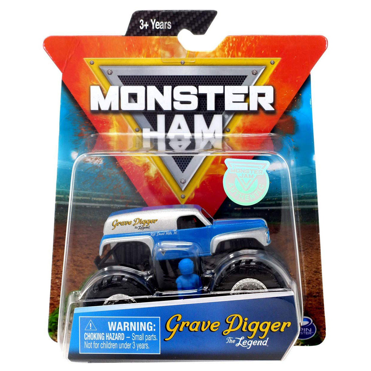 Акція на Машинка Monster Jam Grave digger 1:64 (6044941-4) від Будинок іграшок