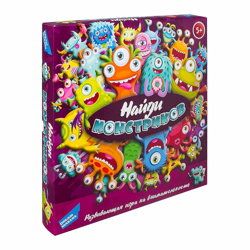 

Настольная игра Dream makers Найди монстриков (1619_UA)