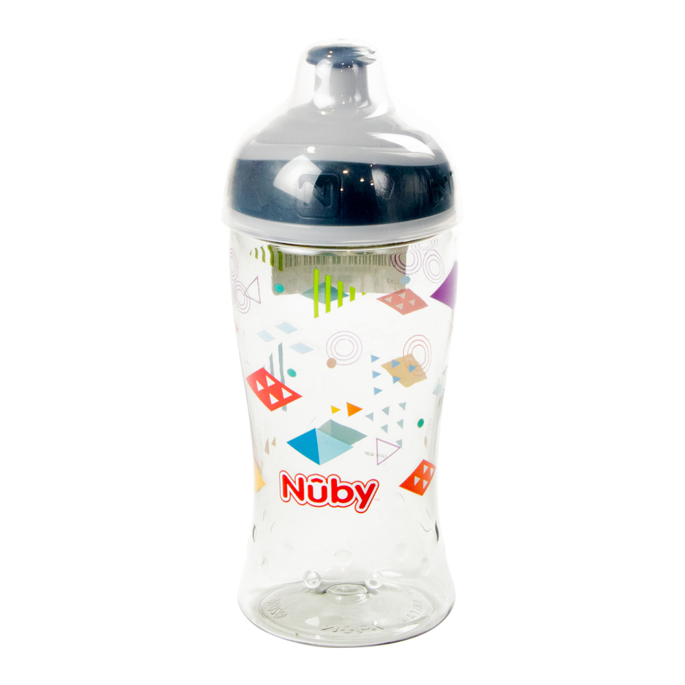 

Поїльник Nuby Tritan сірий 360 мл (NV0414025-3)