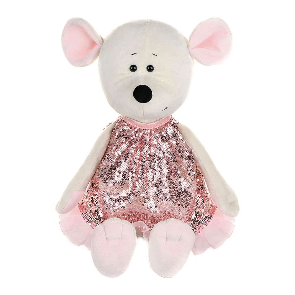 

Мягкая игрушка Maxi toys Мышка Шайни в блестящем платье 21 см (2024403)