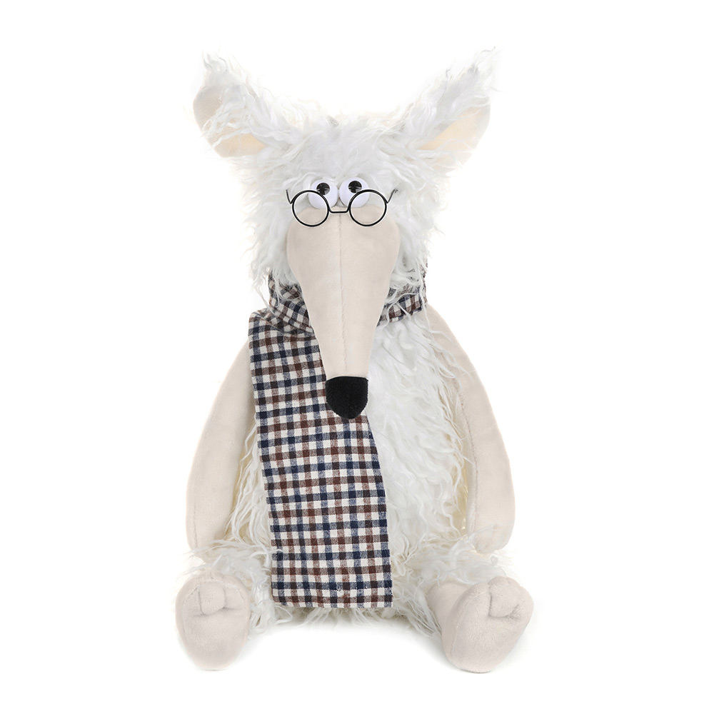 

Мягкая игрушка Maxi toys Мышонок Пушистик с шарфиком в клеточку 28 см (2024409)