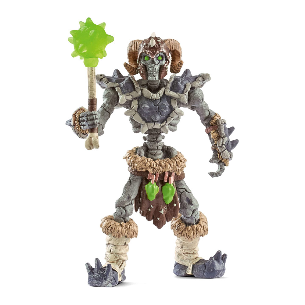 

Игровой набор Schleich Каменный скелет с оружием (42450)