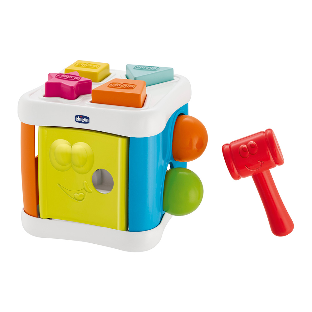

Сортер Chicco Кубик 2 в 1 (09686.00)