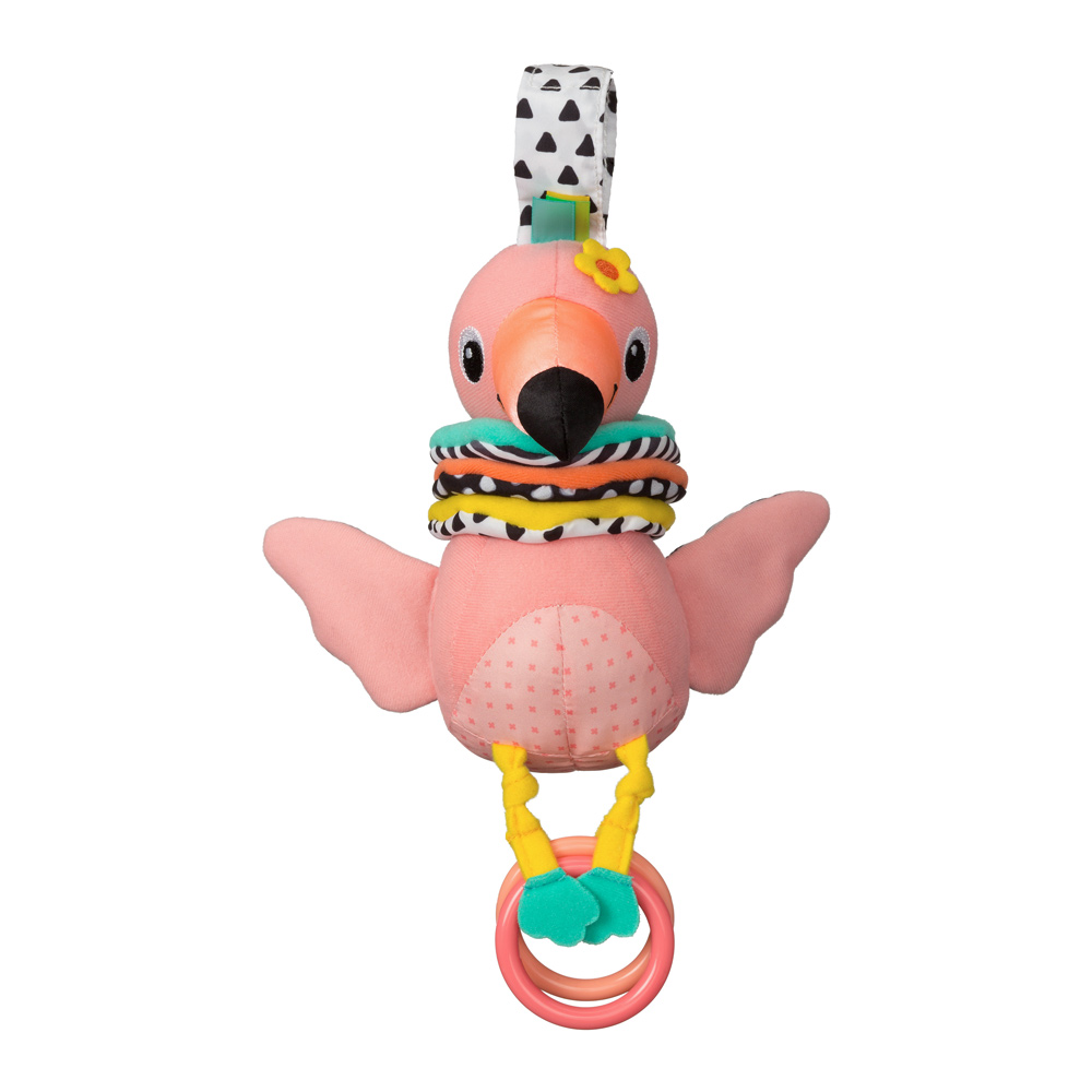 

М'яка іграшка Infantino Hug and tug Фламінго музична (216246I)