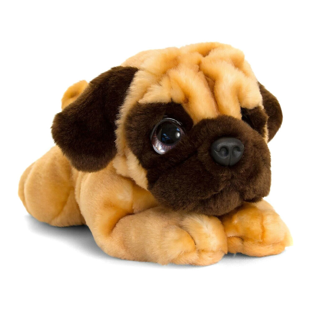 

М'яка іграшка Keel toys Цуценя мопса 32 см (SD2537)