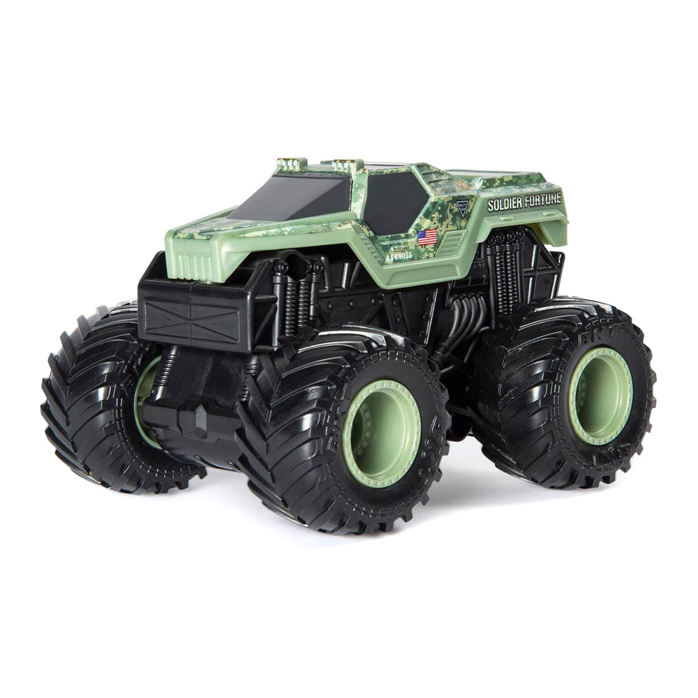 

Машинка Monster jam Revn roar Солдат фортуны 1:43 инерционная (6044990-8)