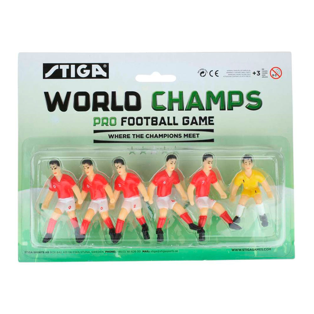 

Фигурки для настольного футбола Stiga Футбольная команда Швейцарии (7113-2032-08)