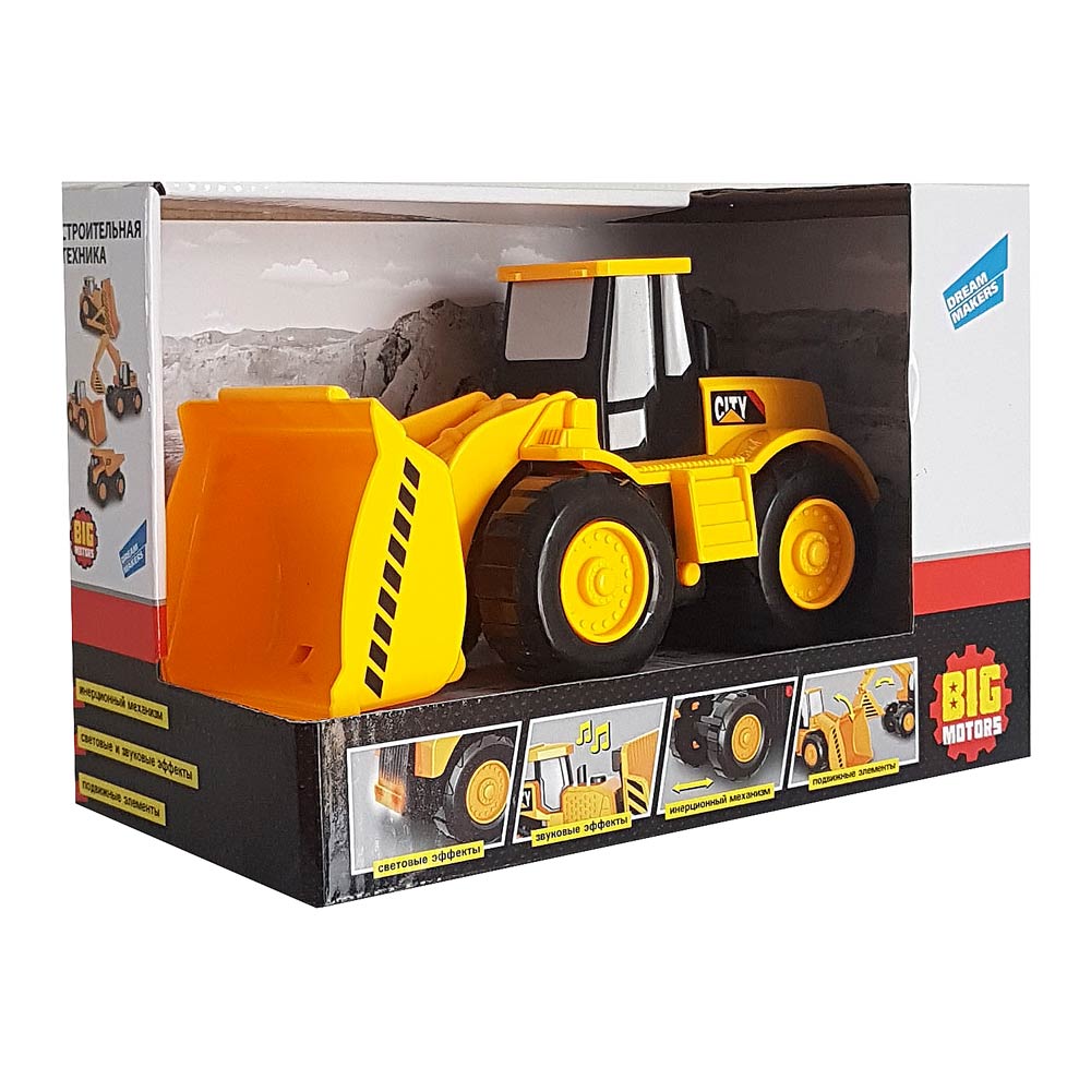 

Машинка Big Motors Погрузчик с эффектами (998-49C)