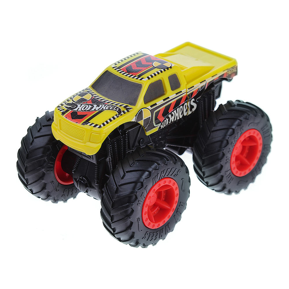 

Машинка Hot Wheels Monster trucks Мощный удар Краш рекрут 1:43 (GCF94/GDR87)