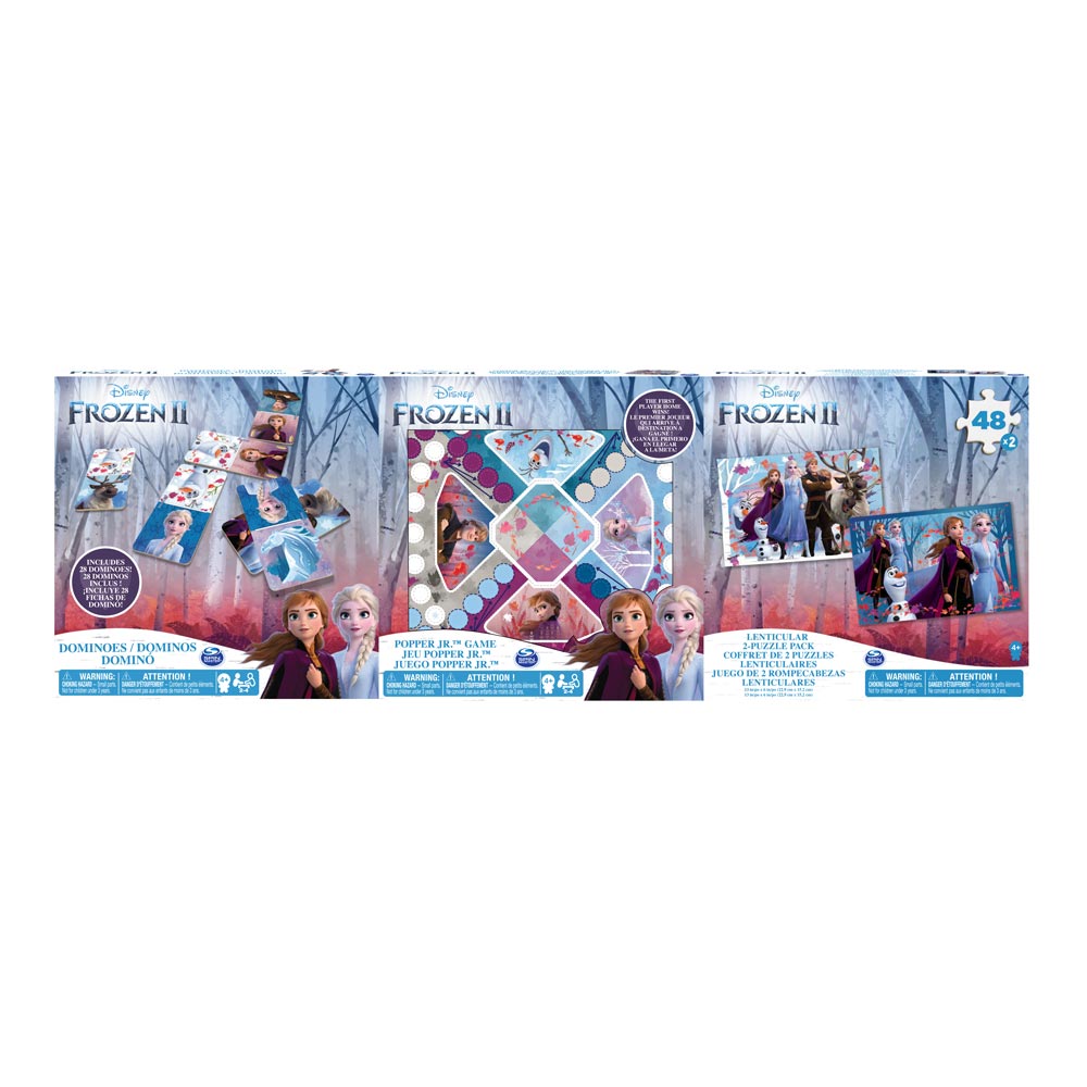 

Набор настольных игр Spin Master Холодное сердце 2 3 шт (SM98410/6053006)