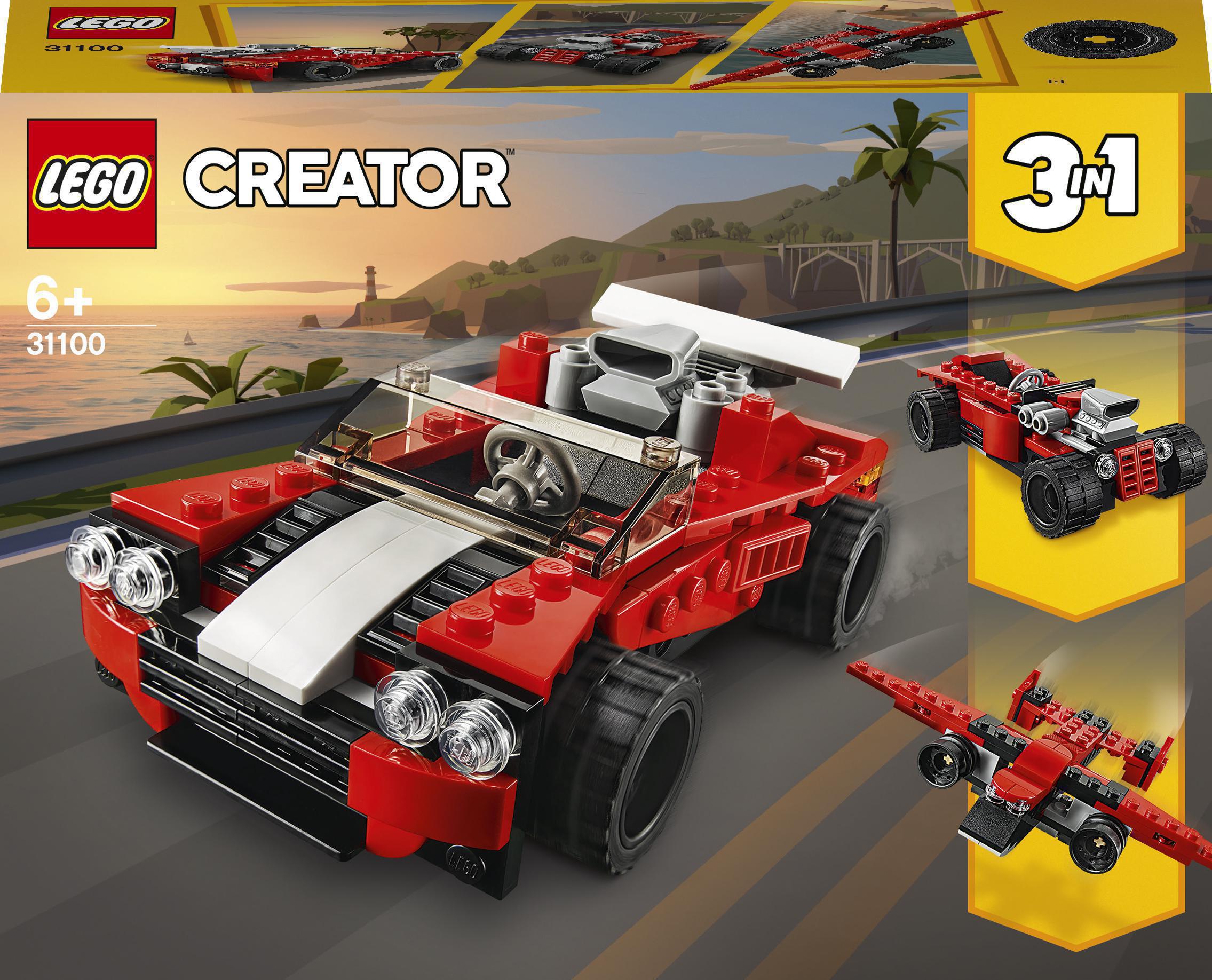 Акція на Конструктор LEGO Creator Спортивный автомобиль (31100) від Будинок іграшок