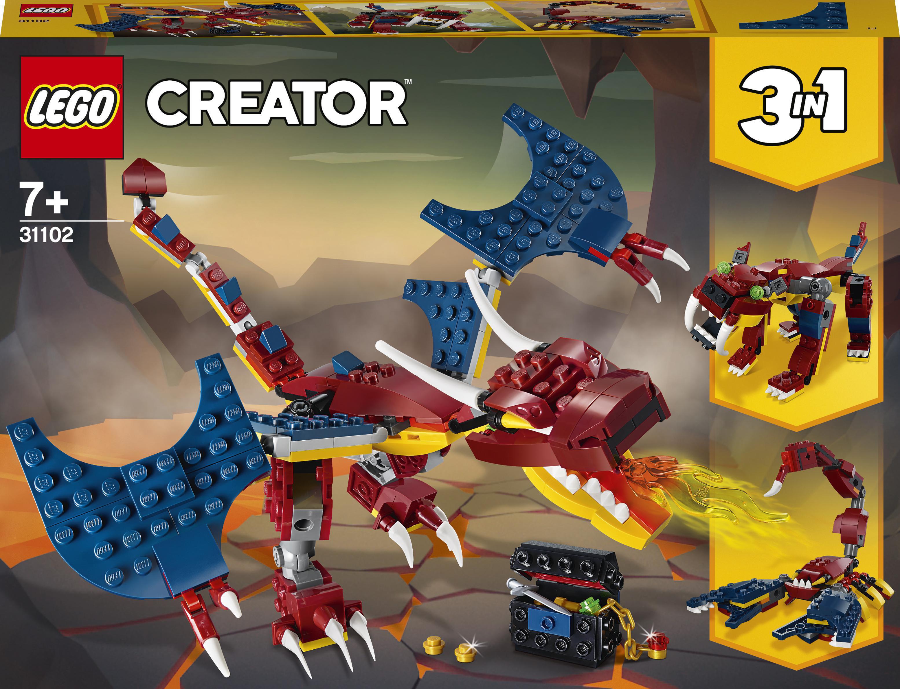 

Конструктор LEGO Creator Огненный дракон (31102)