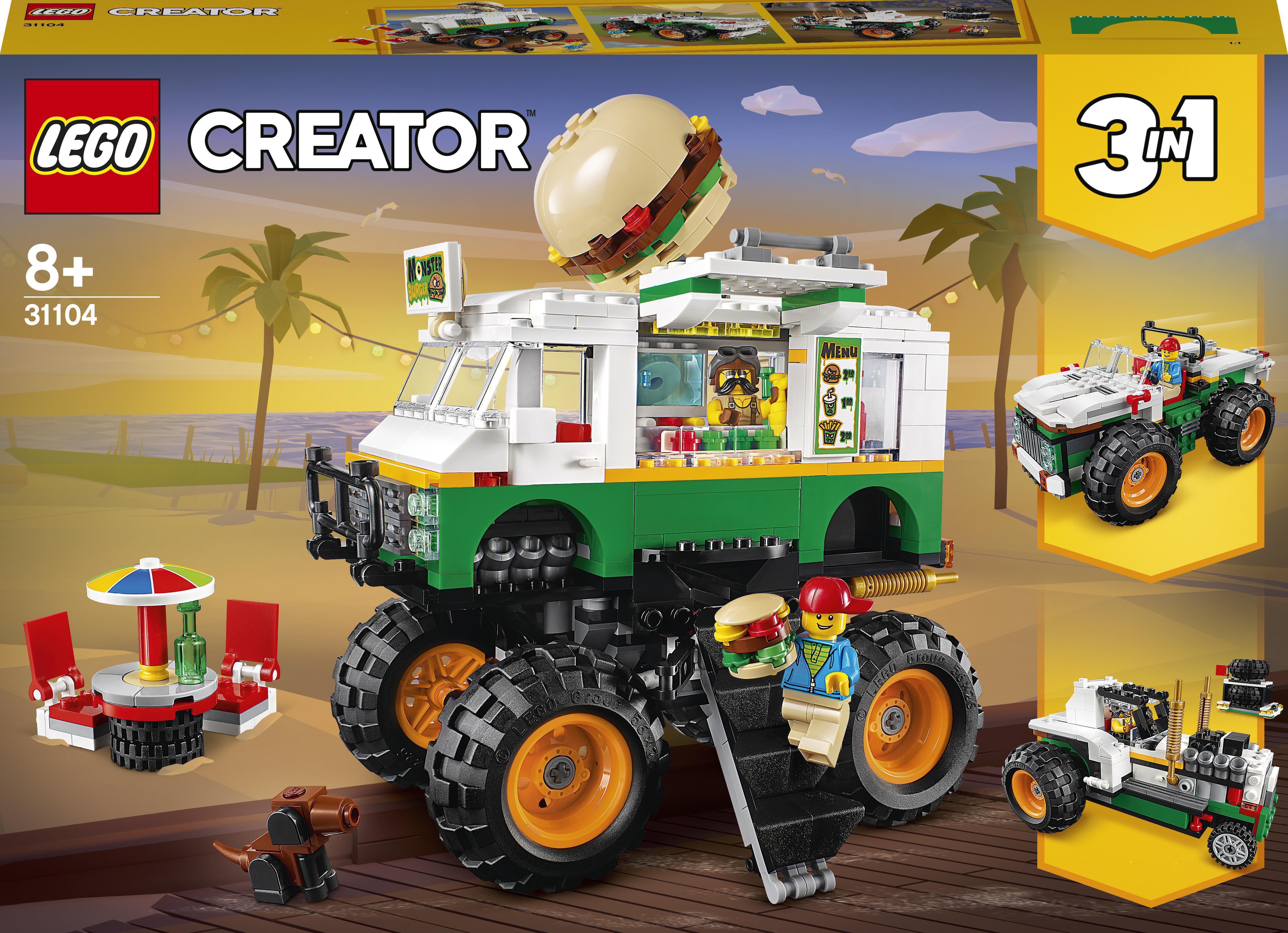 

Конструктор LEGO Creator Грузовик «Монстрбургер» (31104)