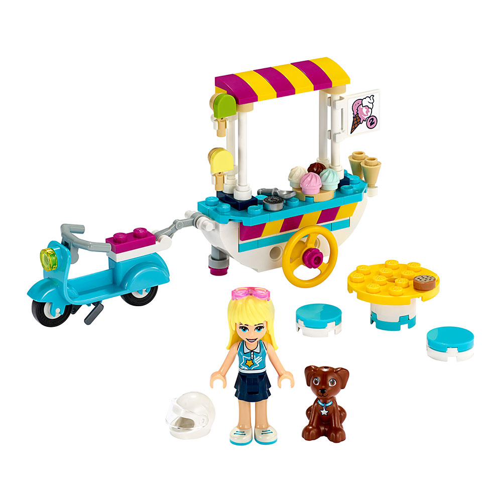 

Конструктор LEGO Friends Тележка с мороженым (41389)