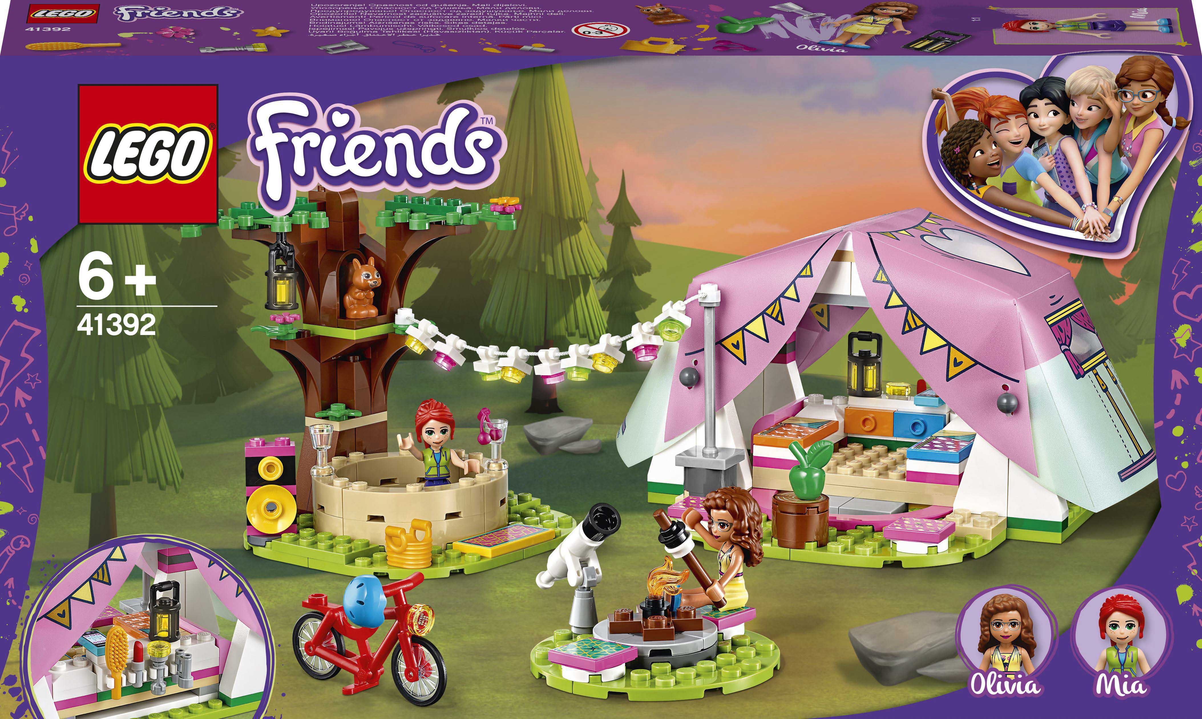

Конструктор LEGO Friends Роскошный отдых на природе (41392)