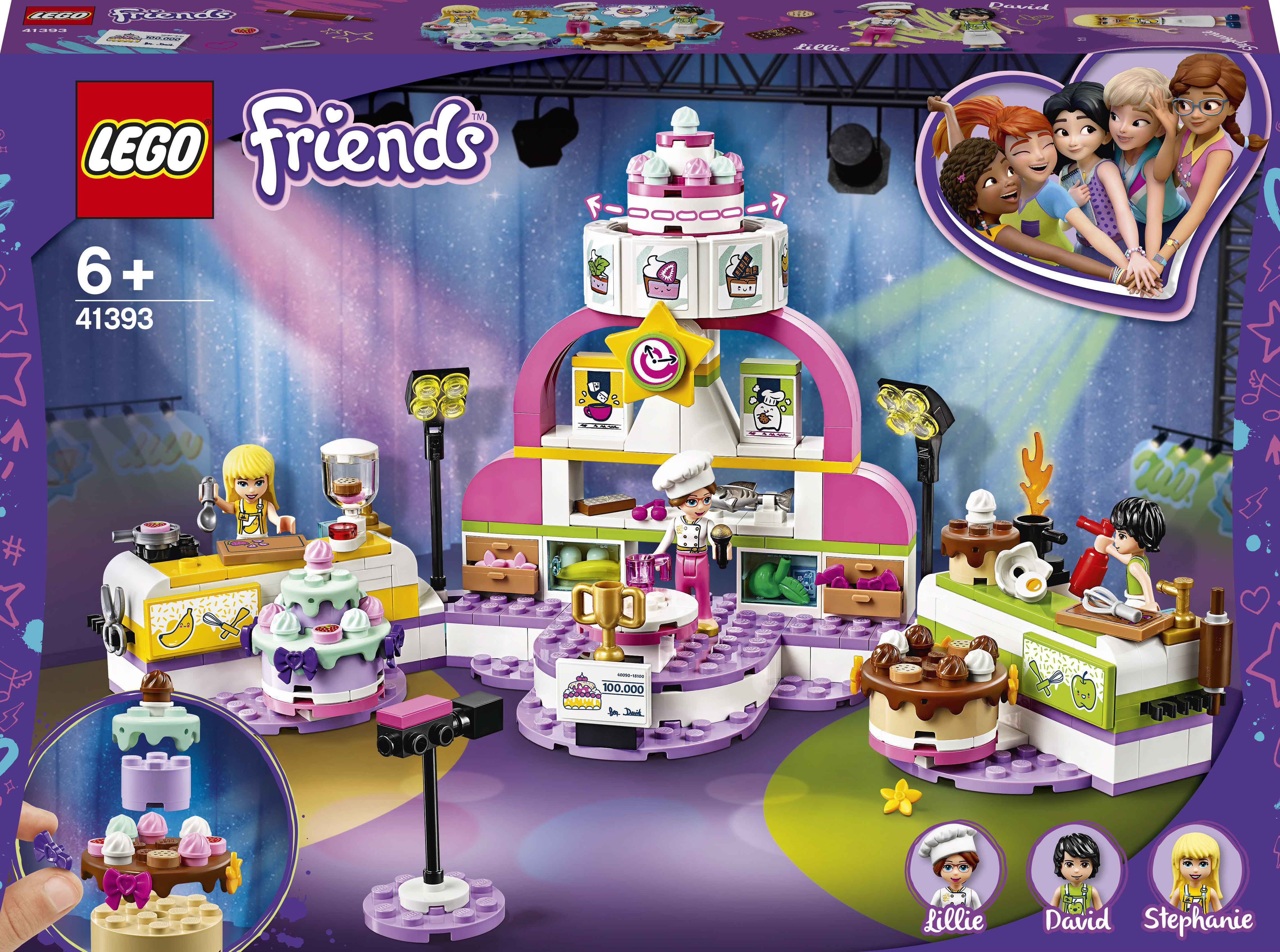 

Конструктор LEGO Friends Соревнование кондитеров (41393)