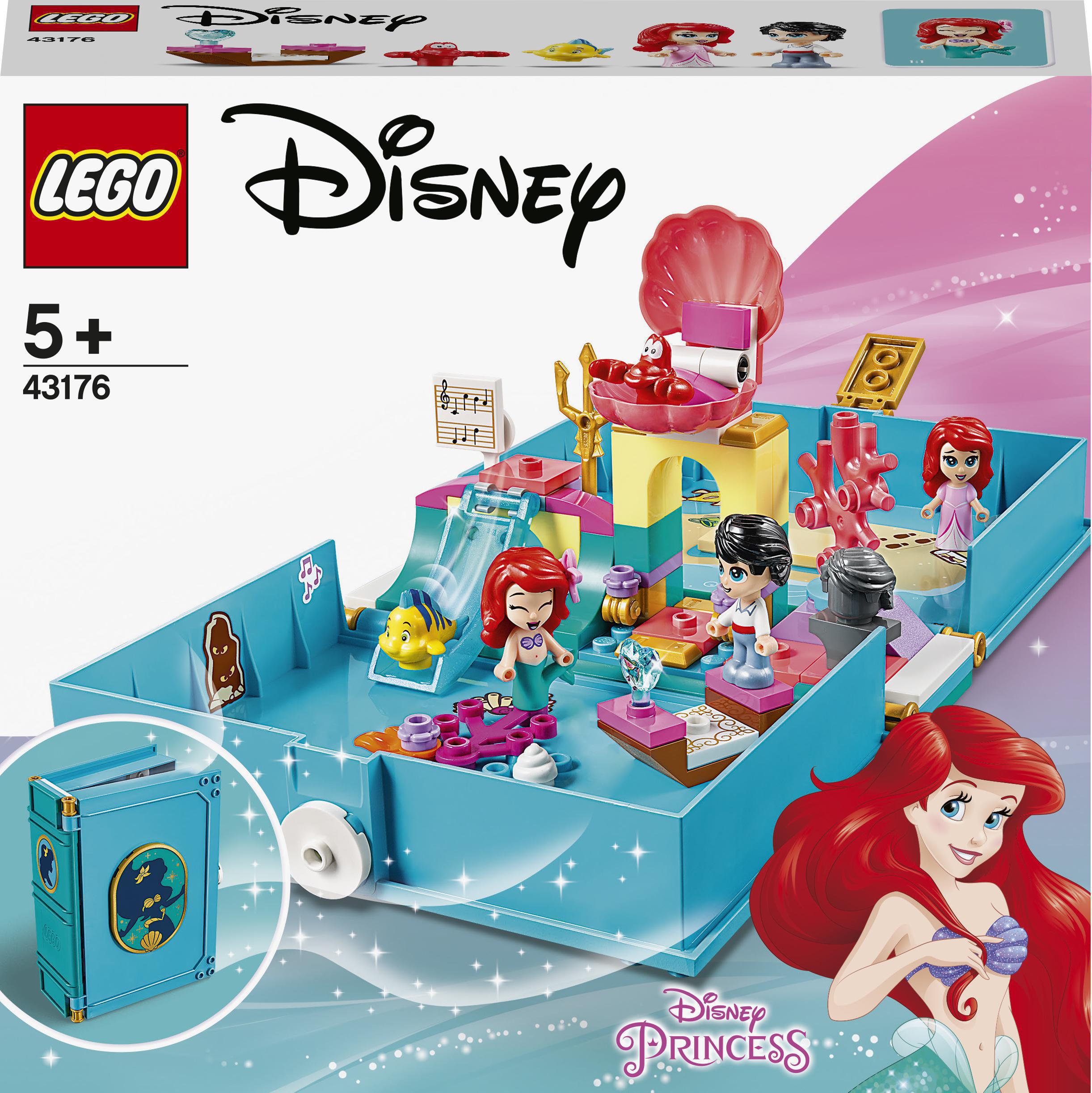 

Конструктор LEGO Disney Princess Книга сказочных приключений Ариэль (43176)