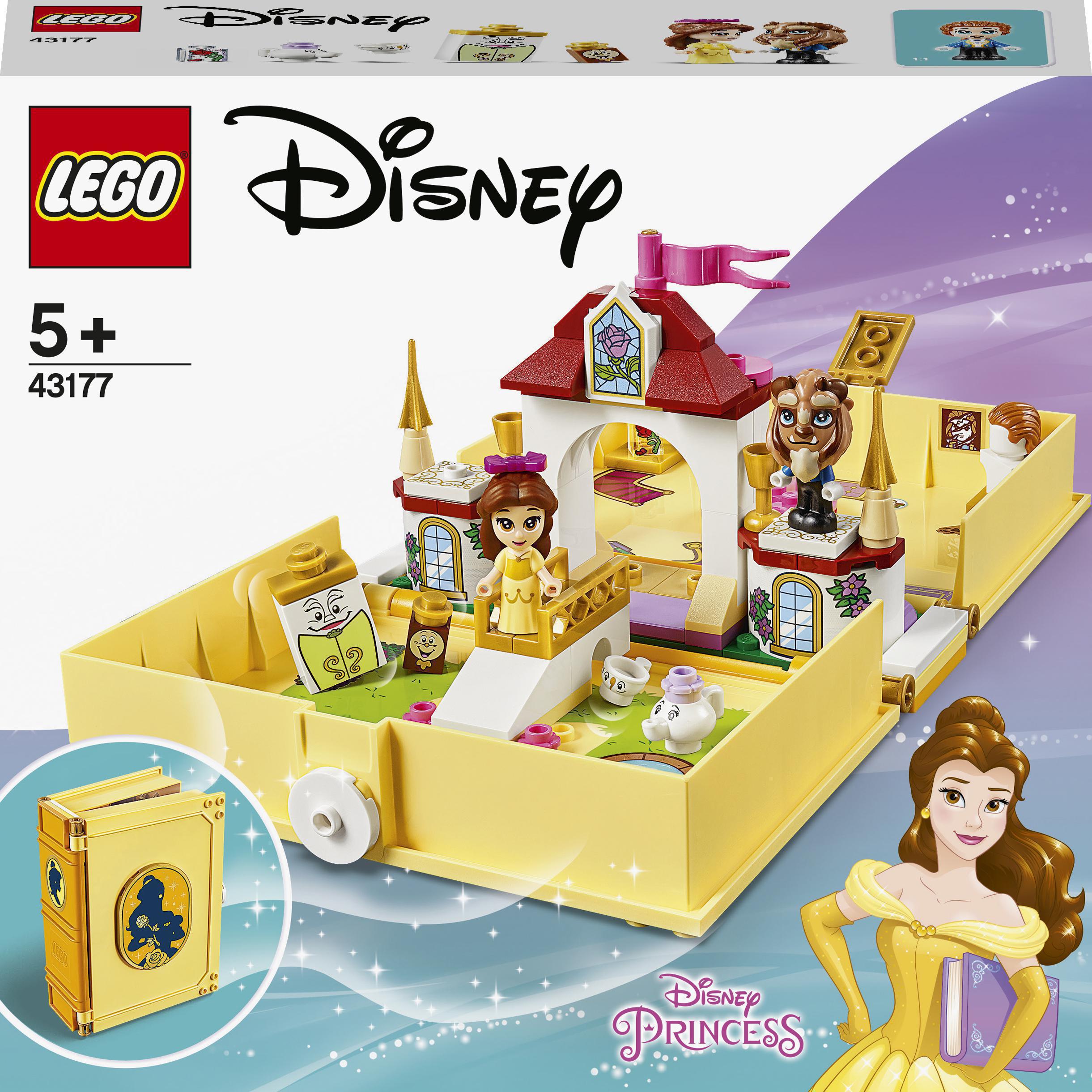 Акція на Конструктор LEGO Disney Princess Книга сказочных приключений Белль (43177) від Будинок іграшок