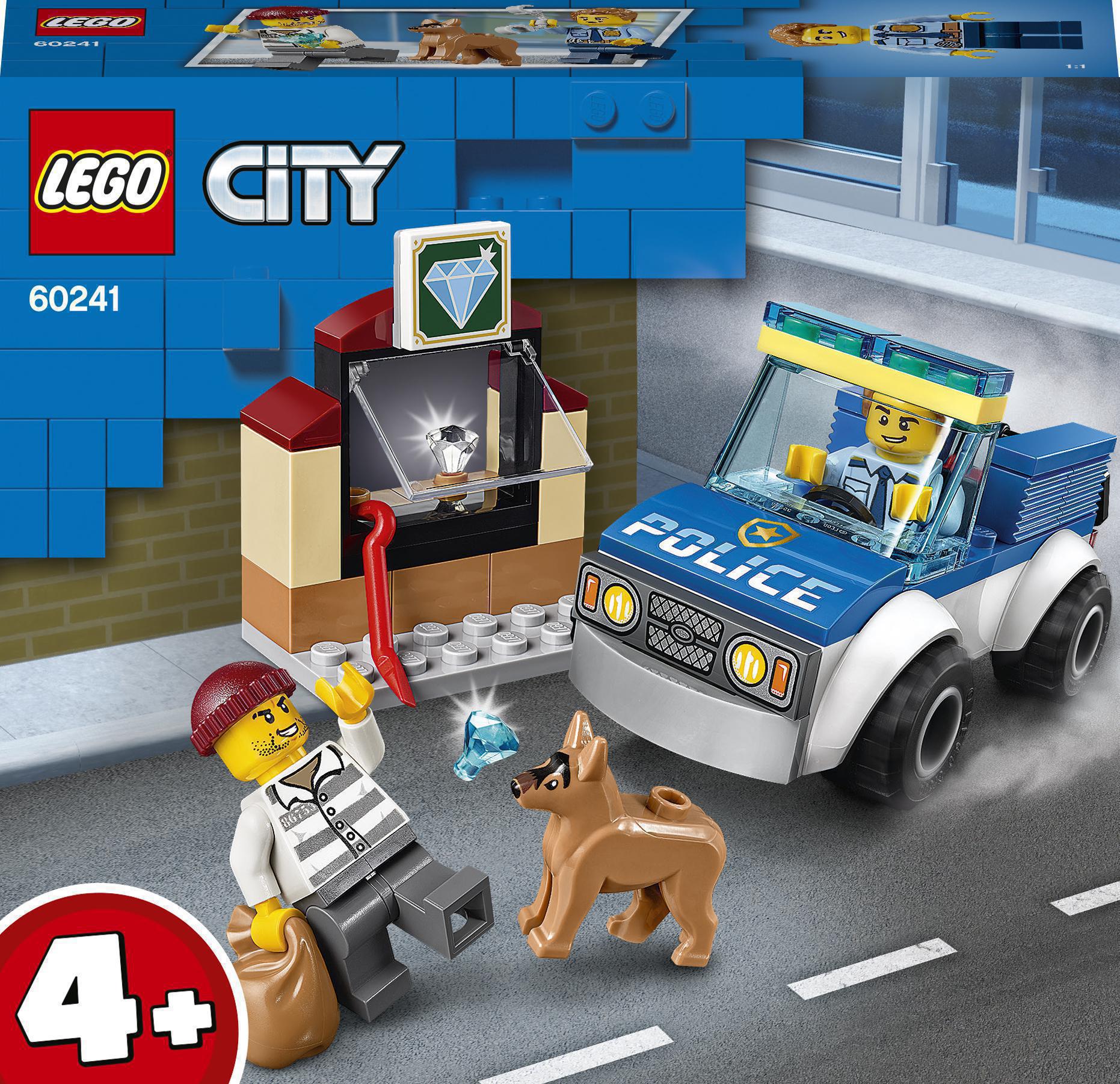 

Конструктор LEGO City Полицейский отряд с собакой (60241)