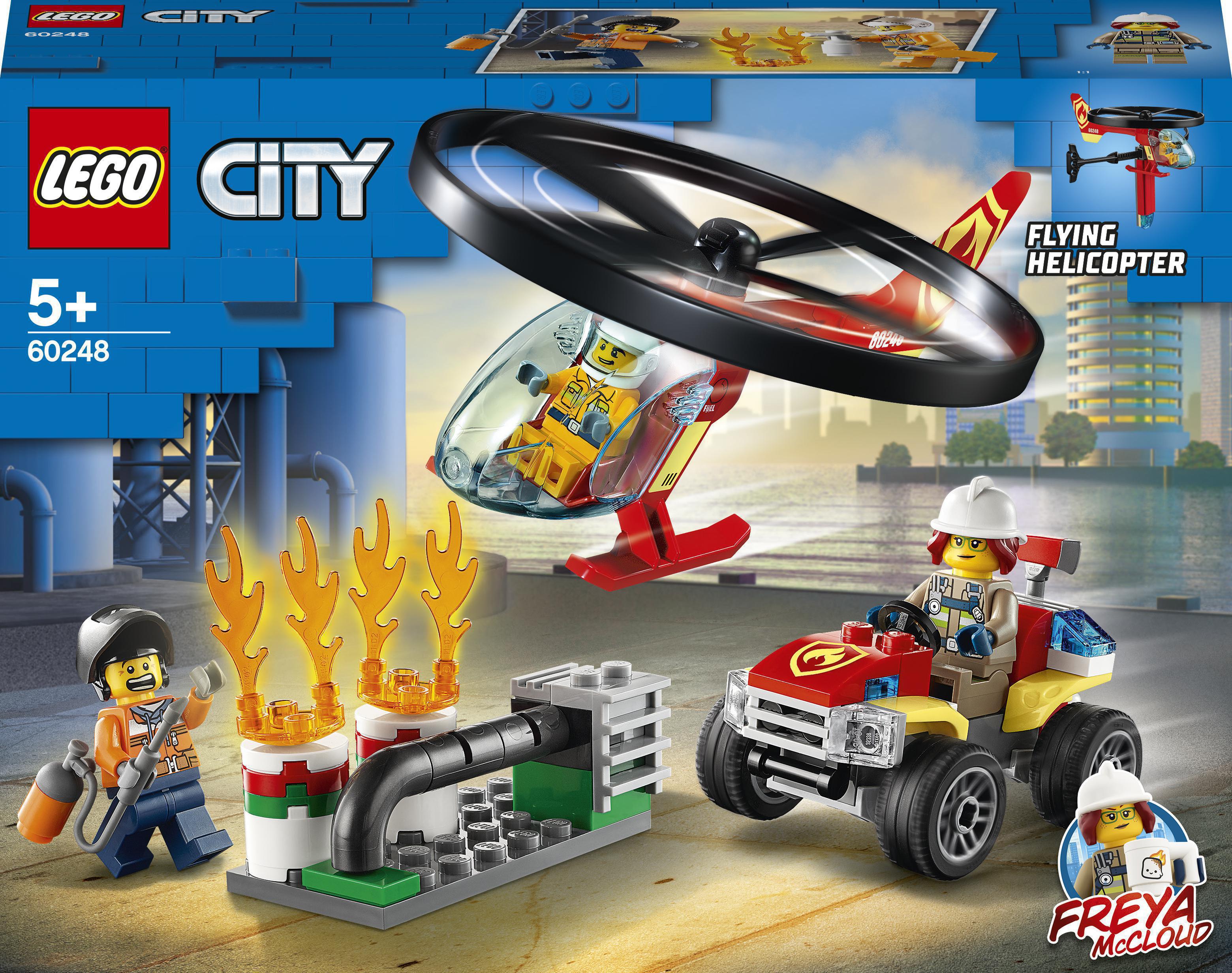 

Конструктор LEGO City Пожарный спасательный вертолет (60248)