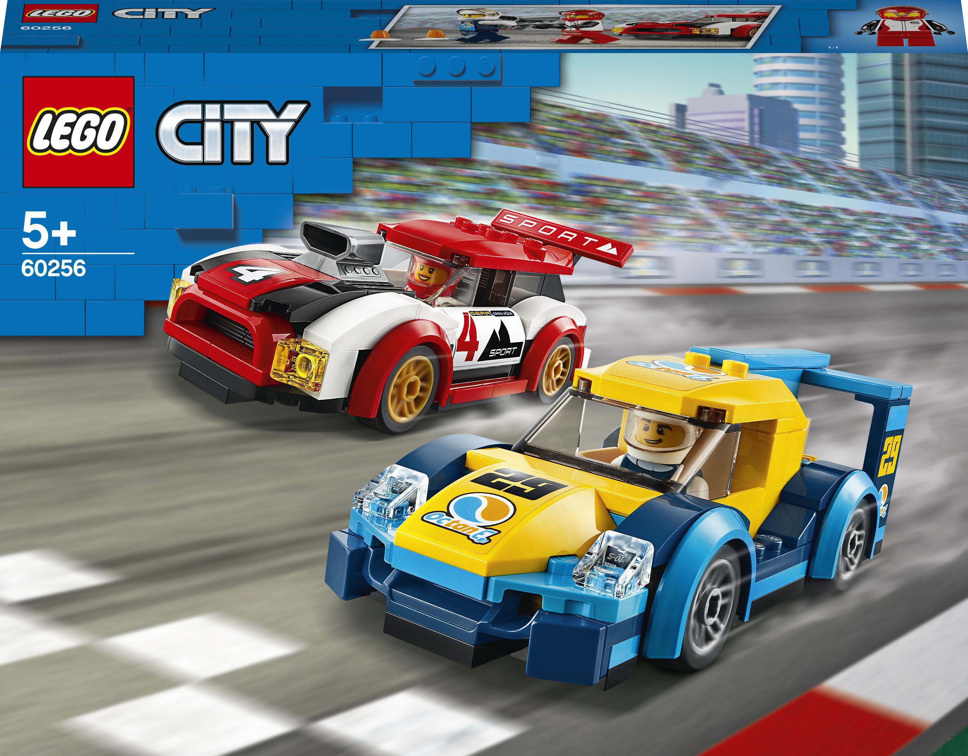 

Конструктор LEGO City Гоночные автомобили (60256)