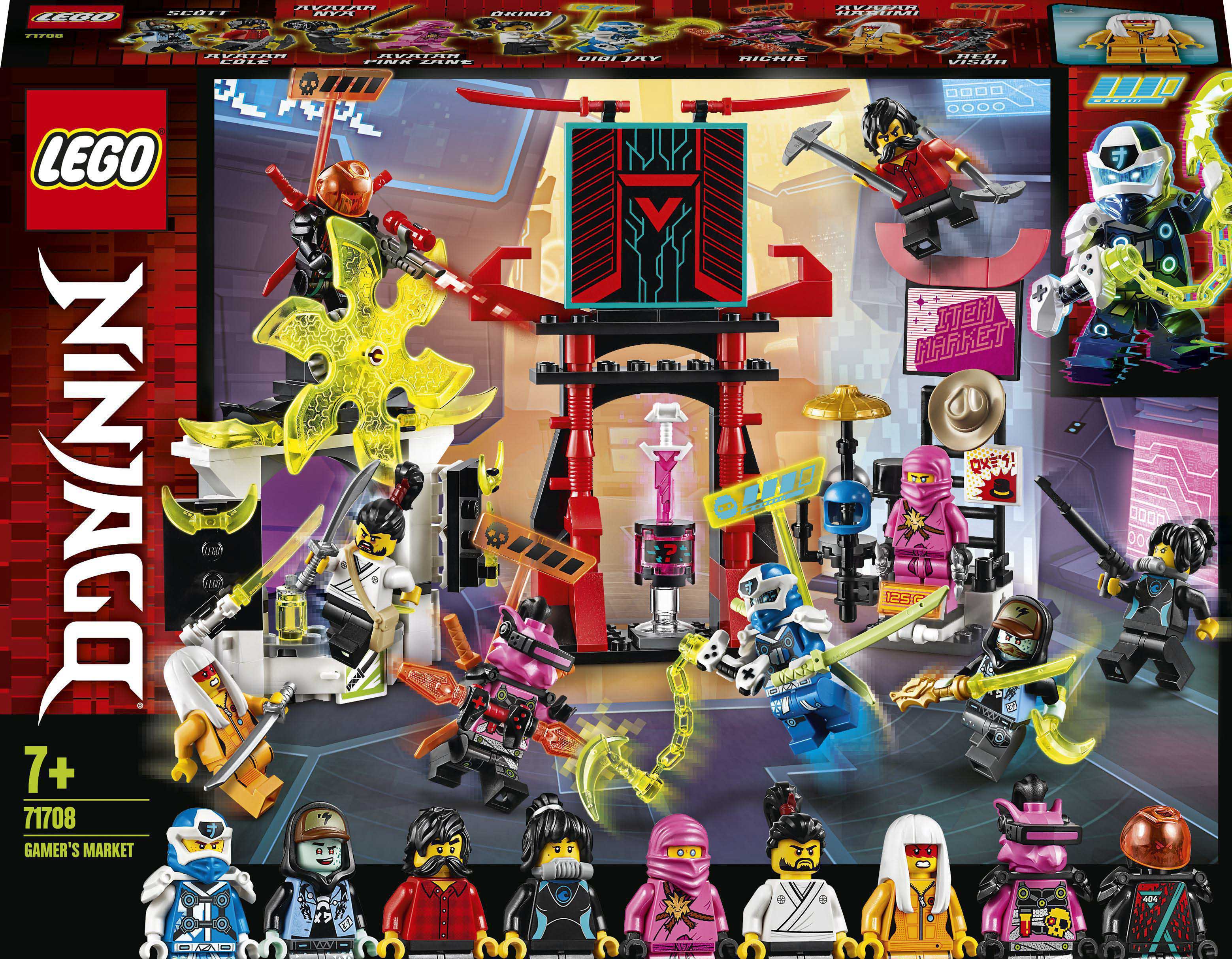 

Конструктор LEGO Ninjago Киберрынок (71708)