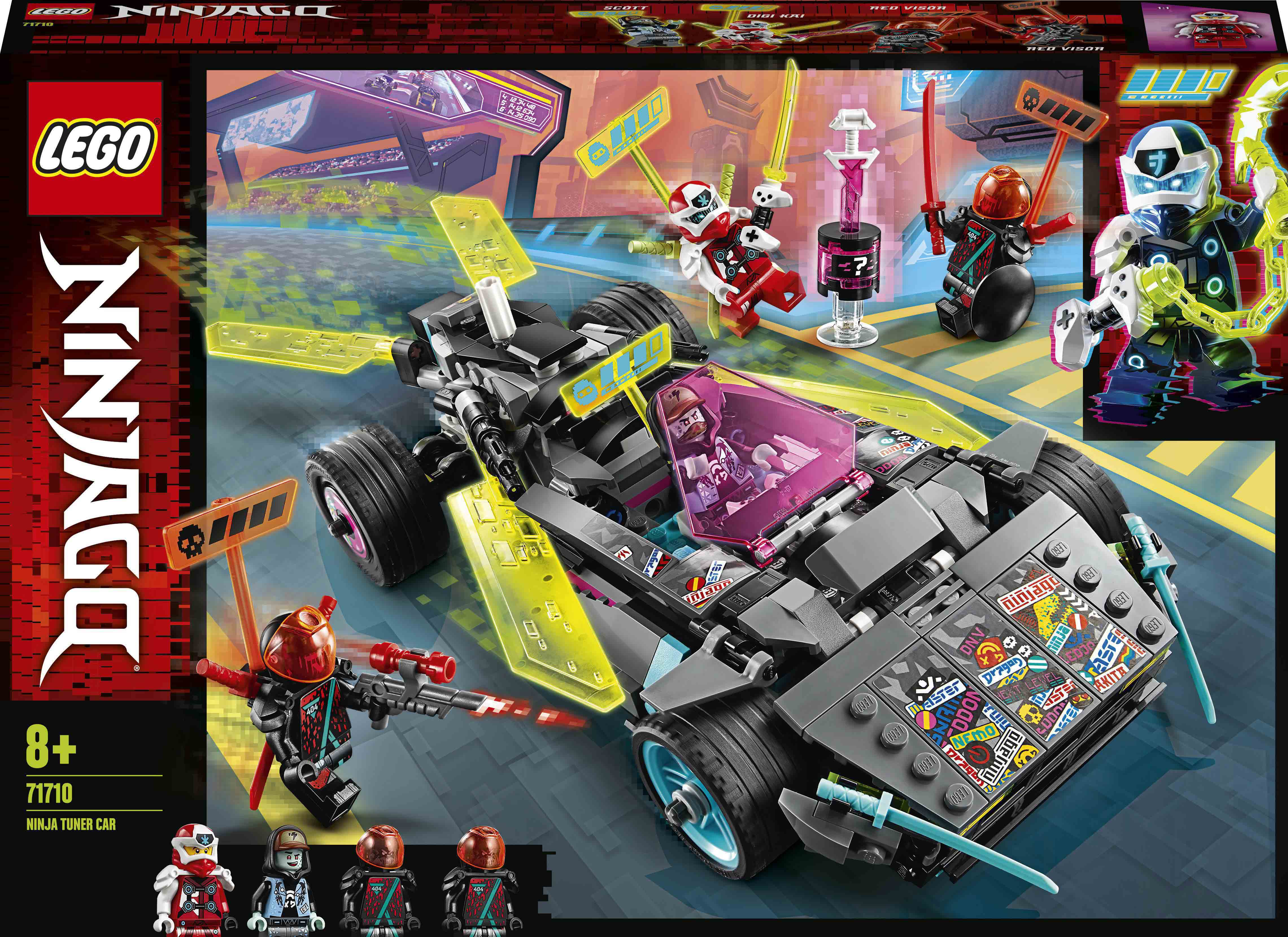 

Конструктор LEGO Ninjago Специальный автомобиль Ниндзя (71710)