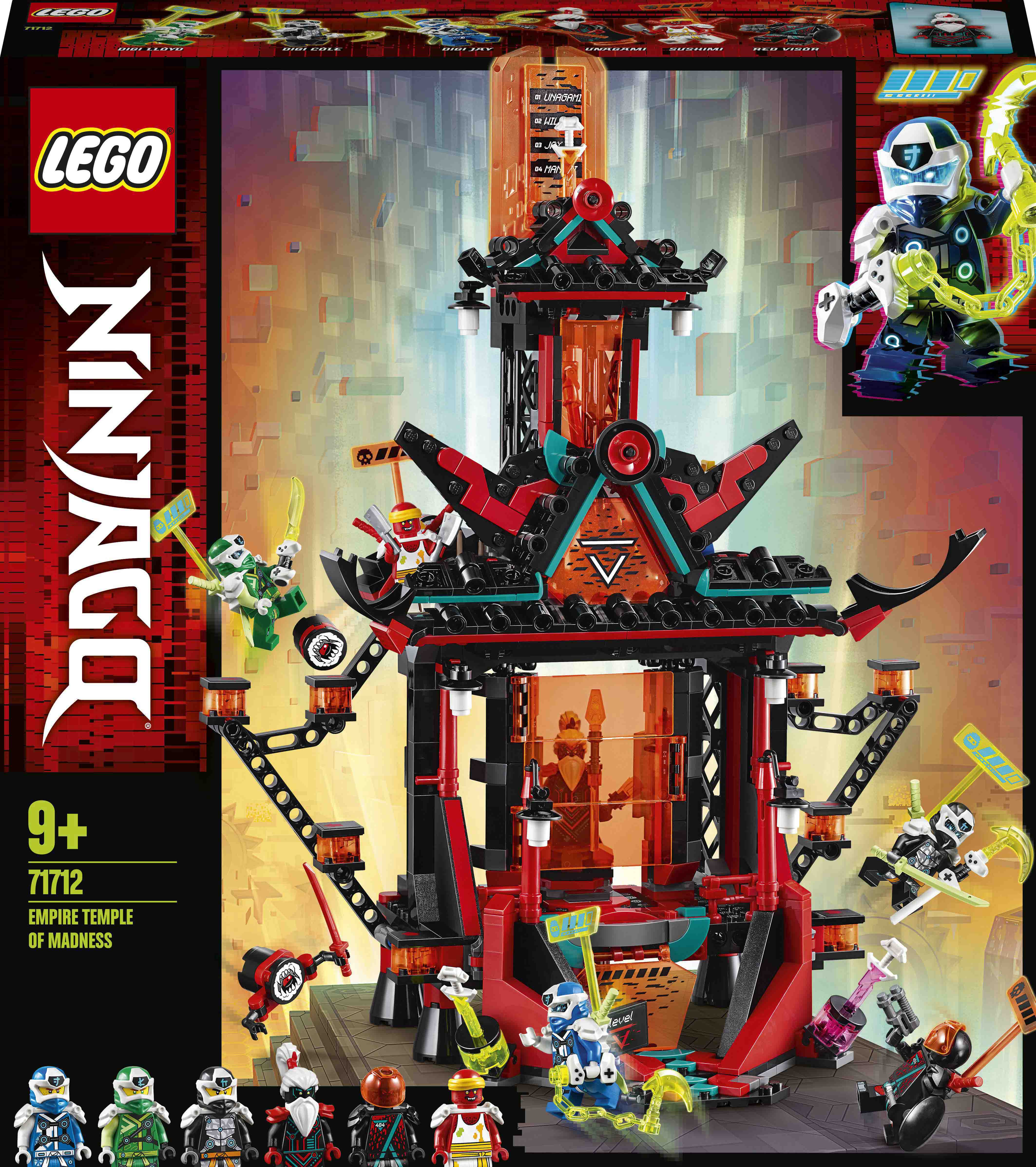 

Конструктор LEGO Ninjago Императорский храм безумия (71712)