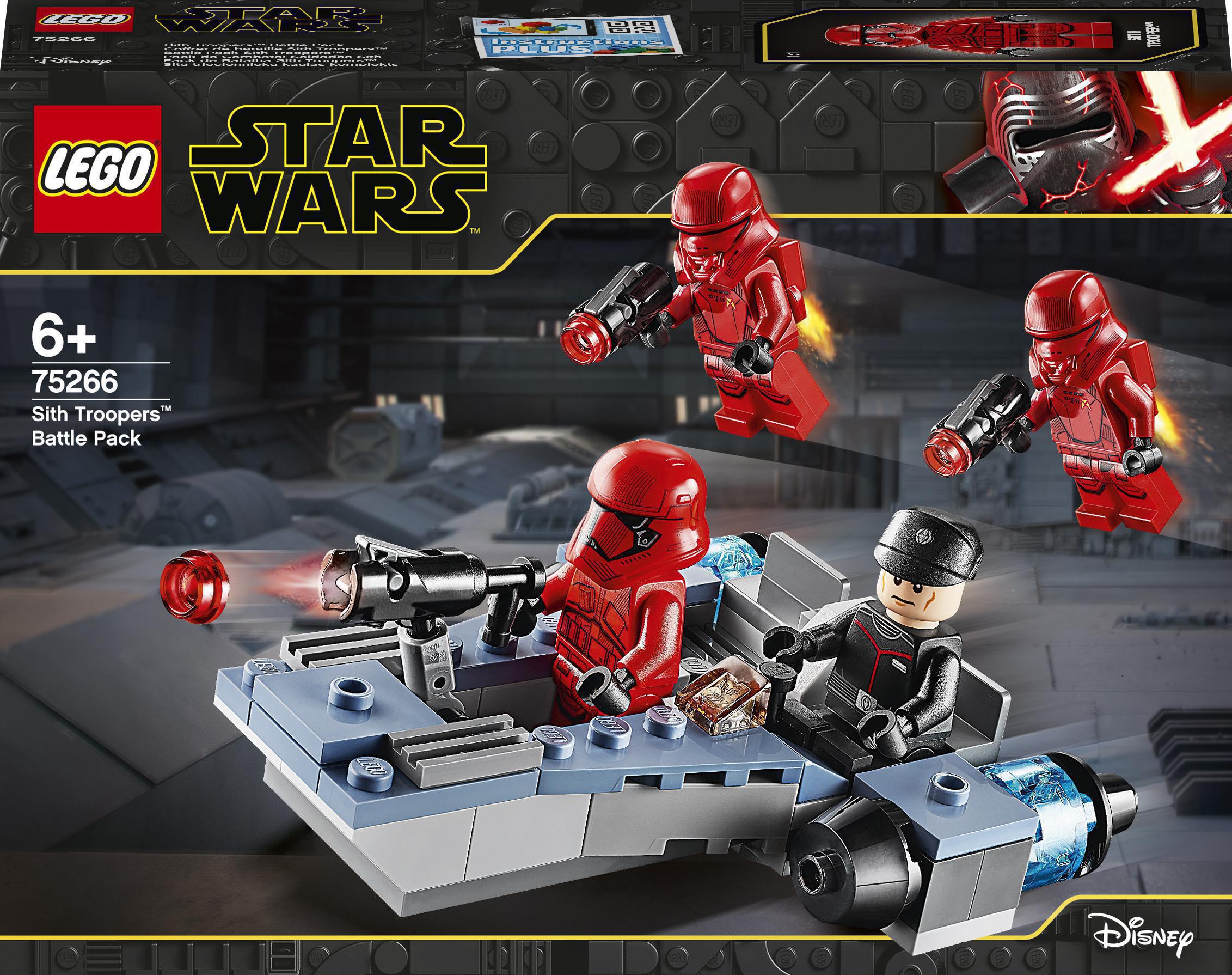 

Конструктор LEGO Star Wars Боевой набор штурмовики ситхов (75266)