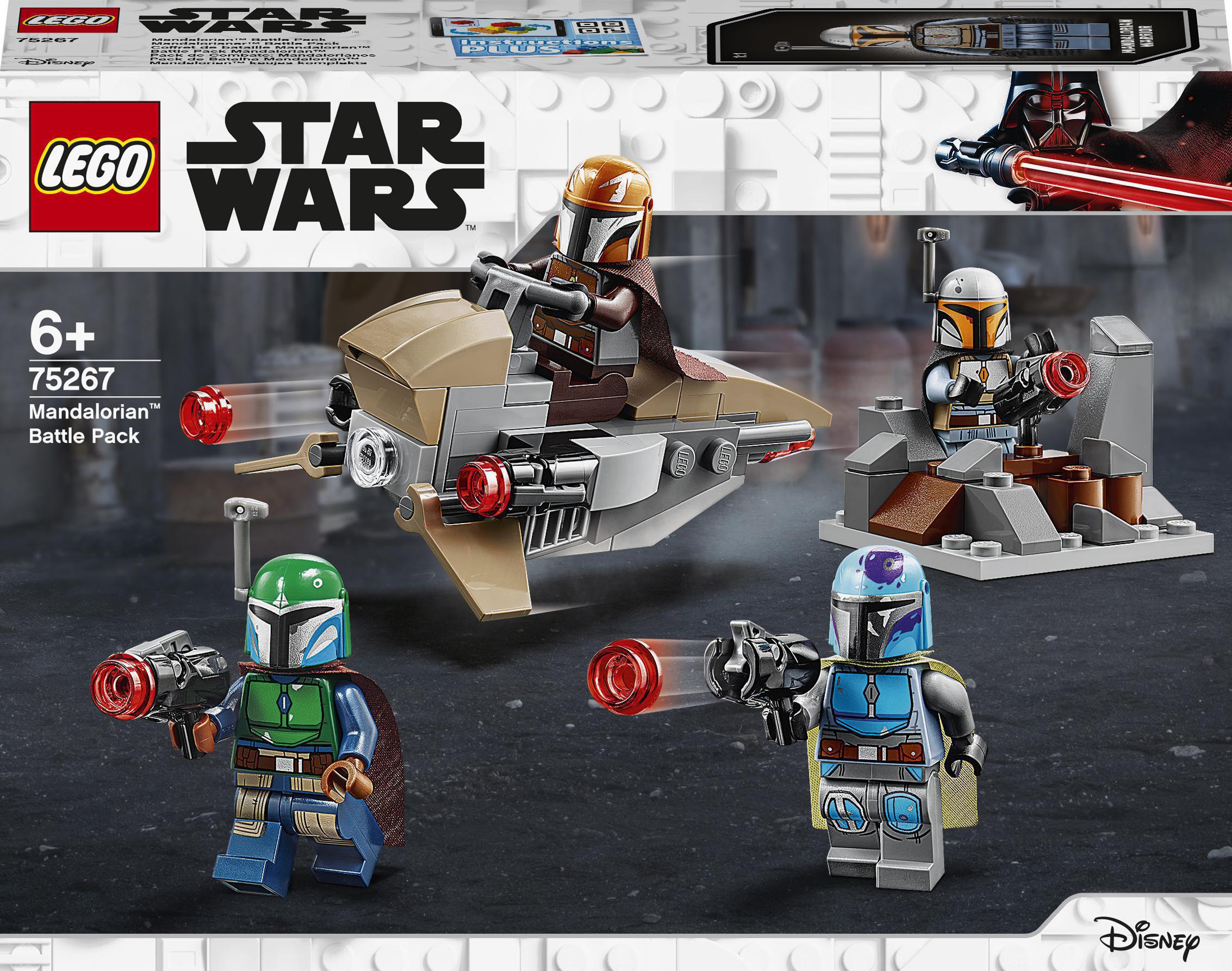 

Конструктор LEGO Star Wars Боевой набор: мандалорцы (75267)
