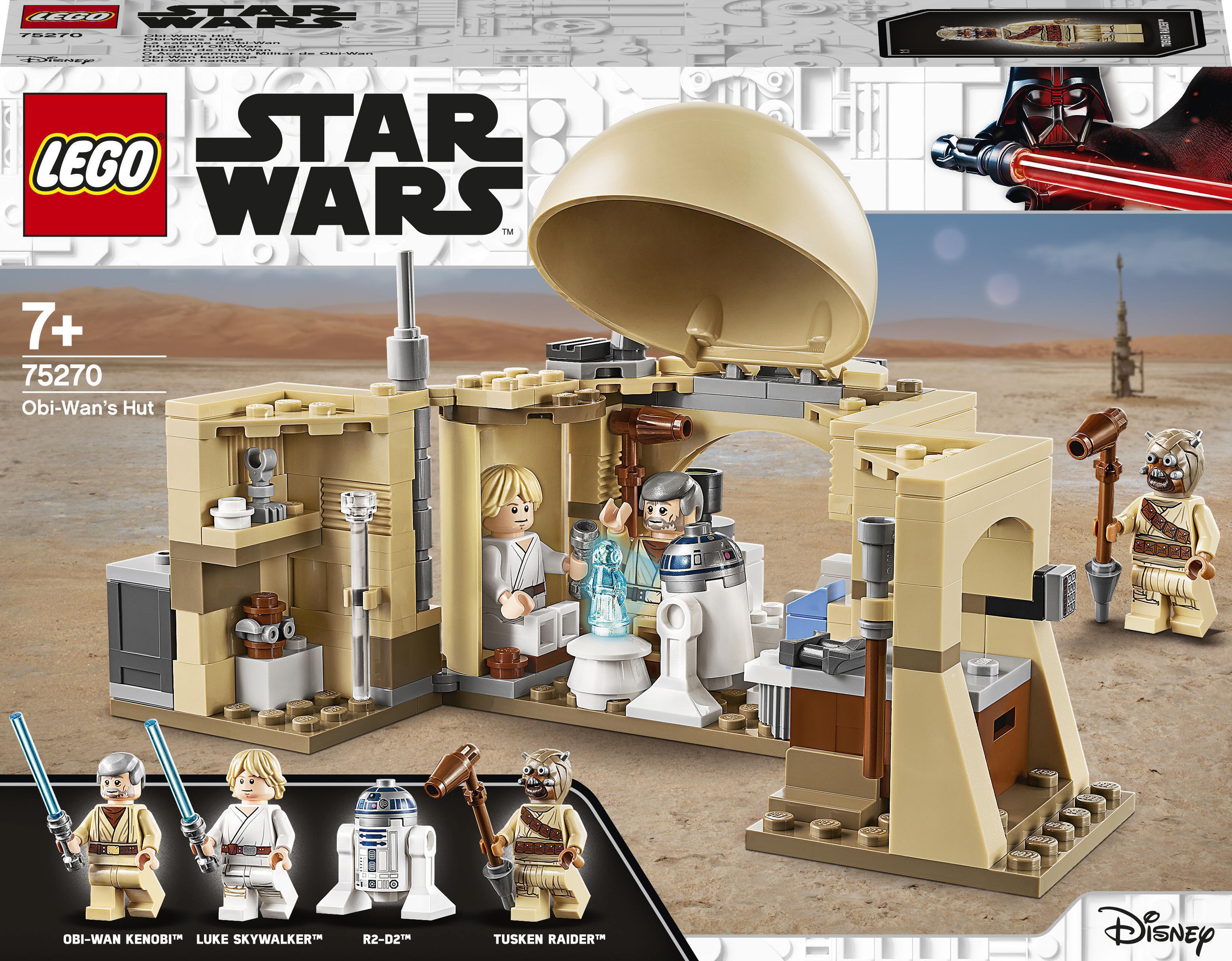 

Конструктор LEGO Star Wars Хижина Оби-Вана Кеноби (75270)