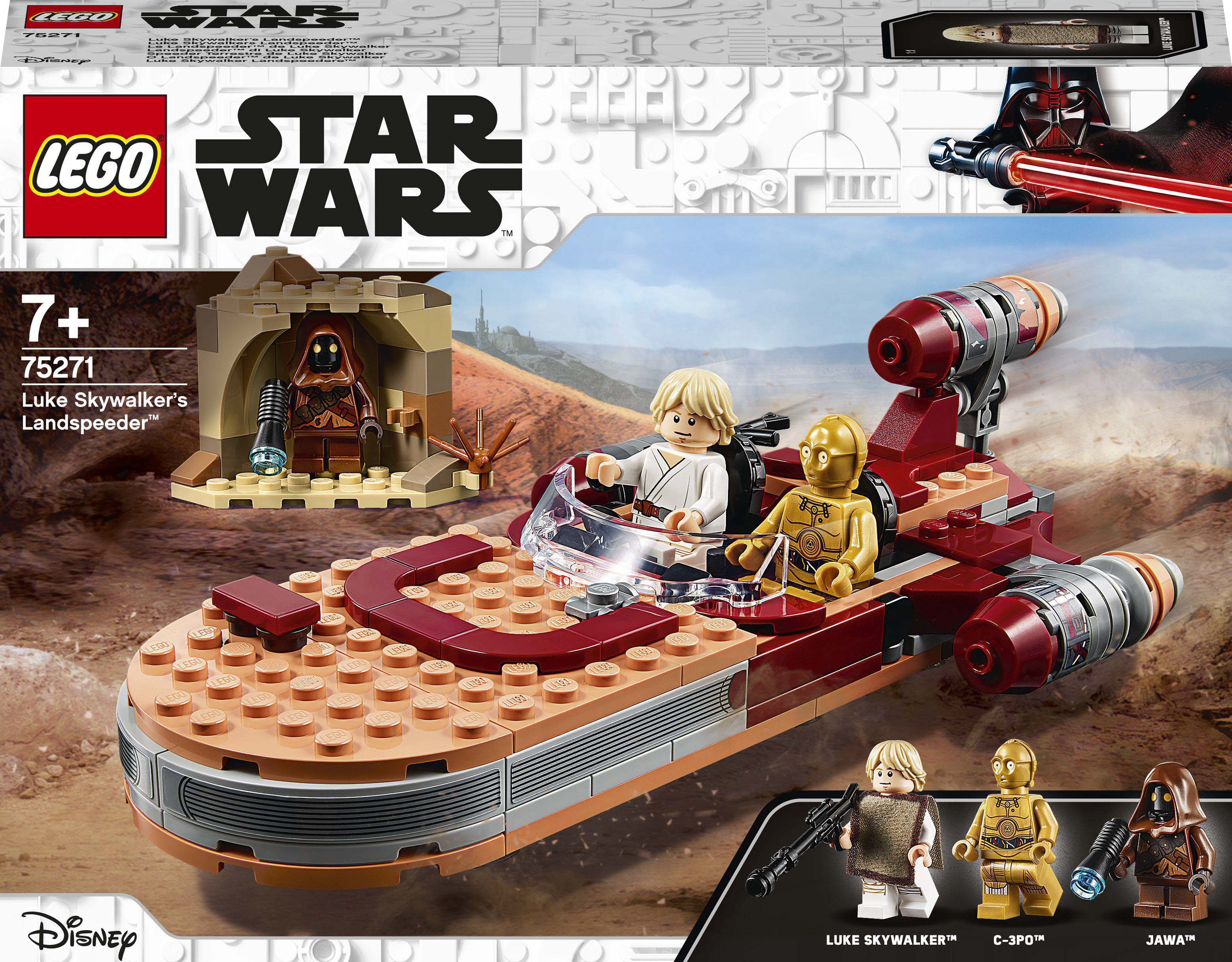 

Конструктор LEGO Star Wars Спидер Люка Сайуокера (75271)