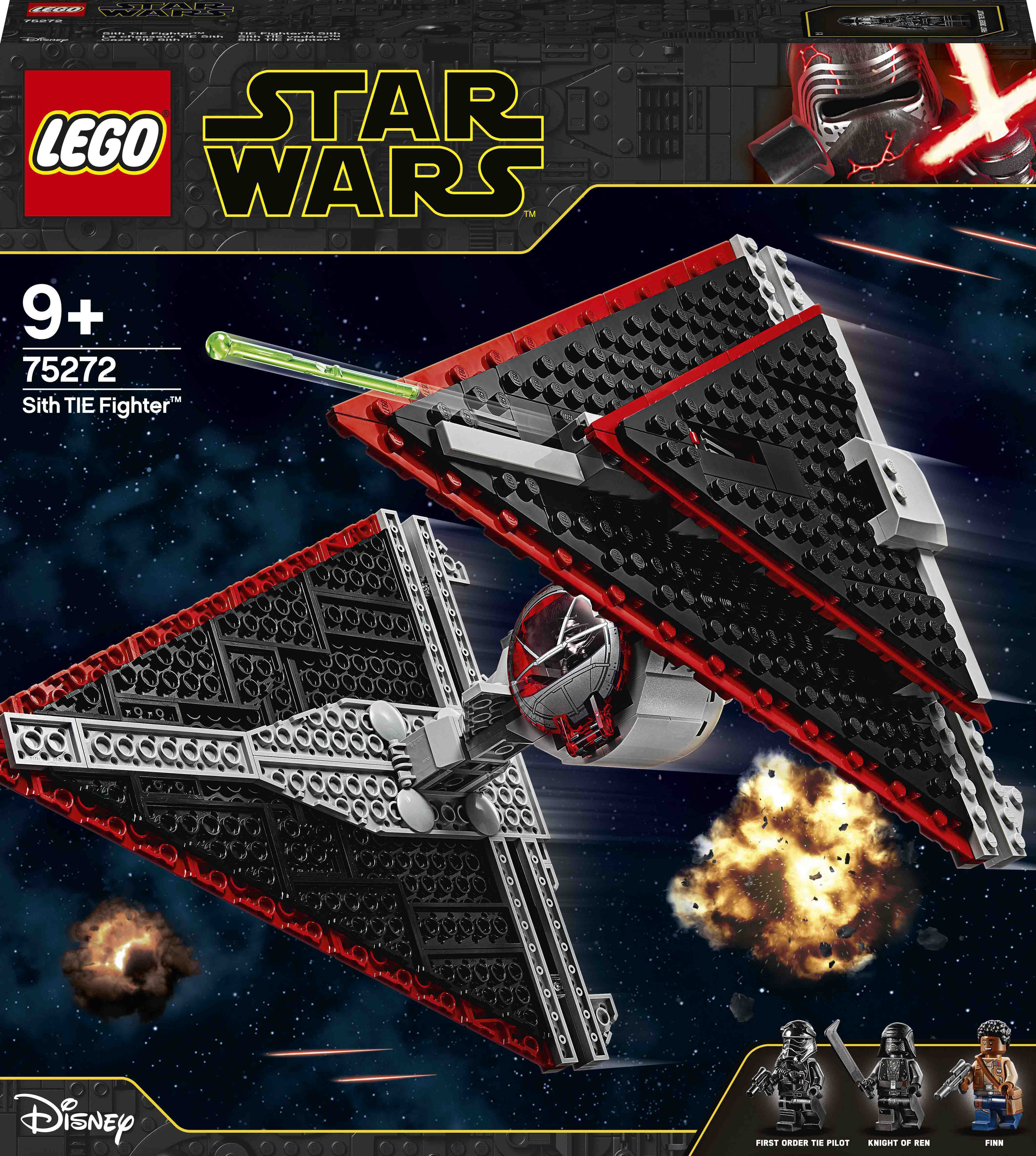 

Конструктор LEGO Star Wars Истребитель СИД ситхов (75272)