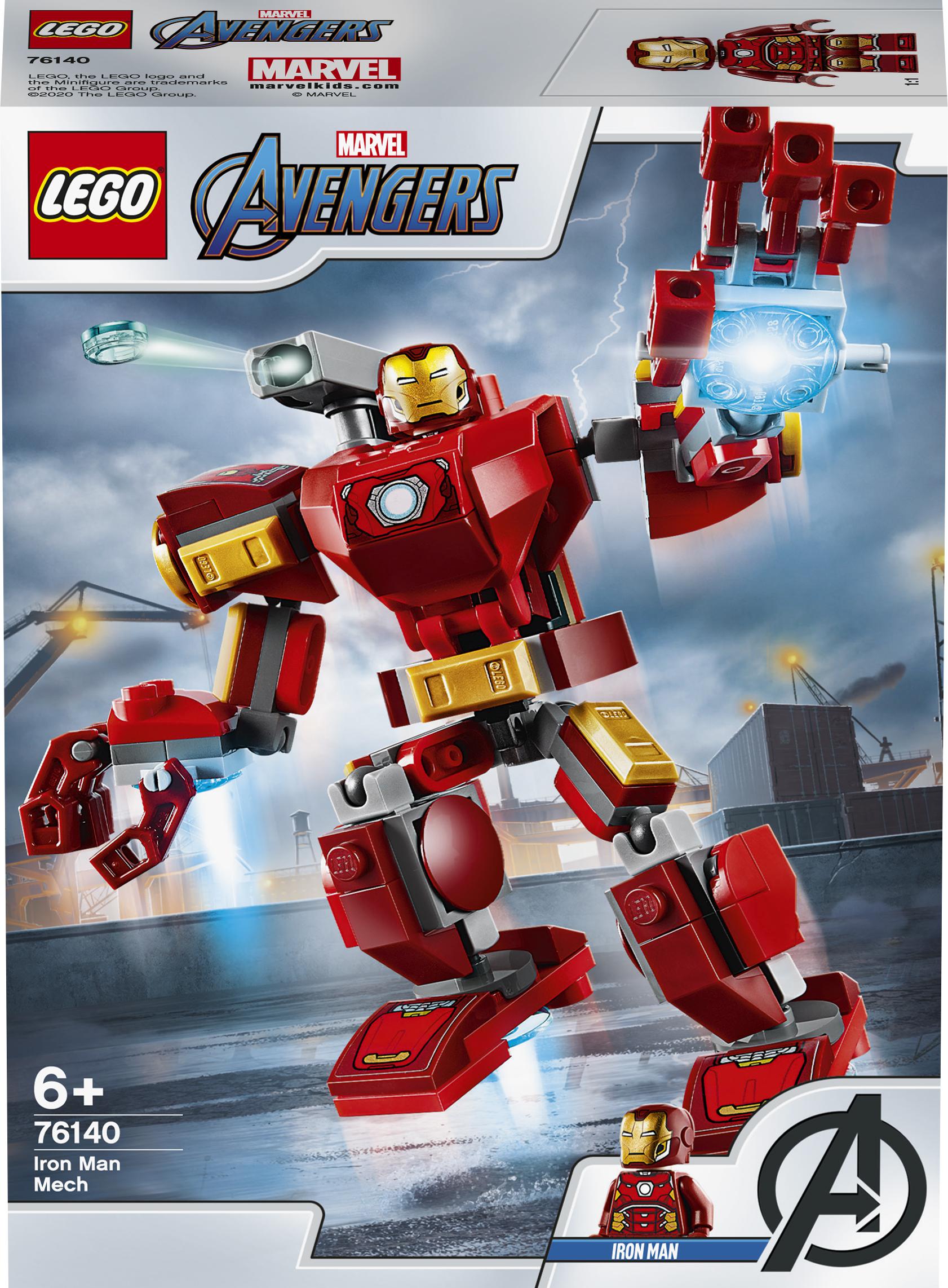 

Конструктор LEGO Super Heroes Marvel Avengers Железный Человек: робот (76140)