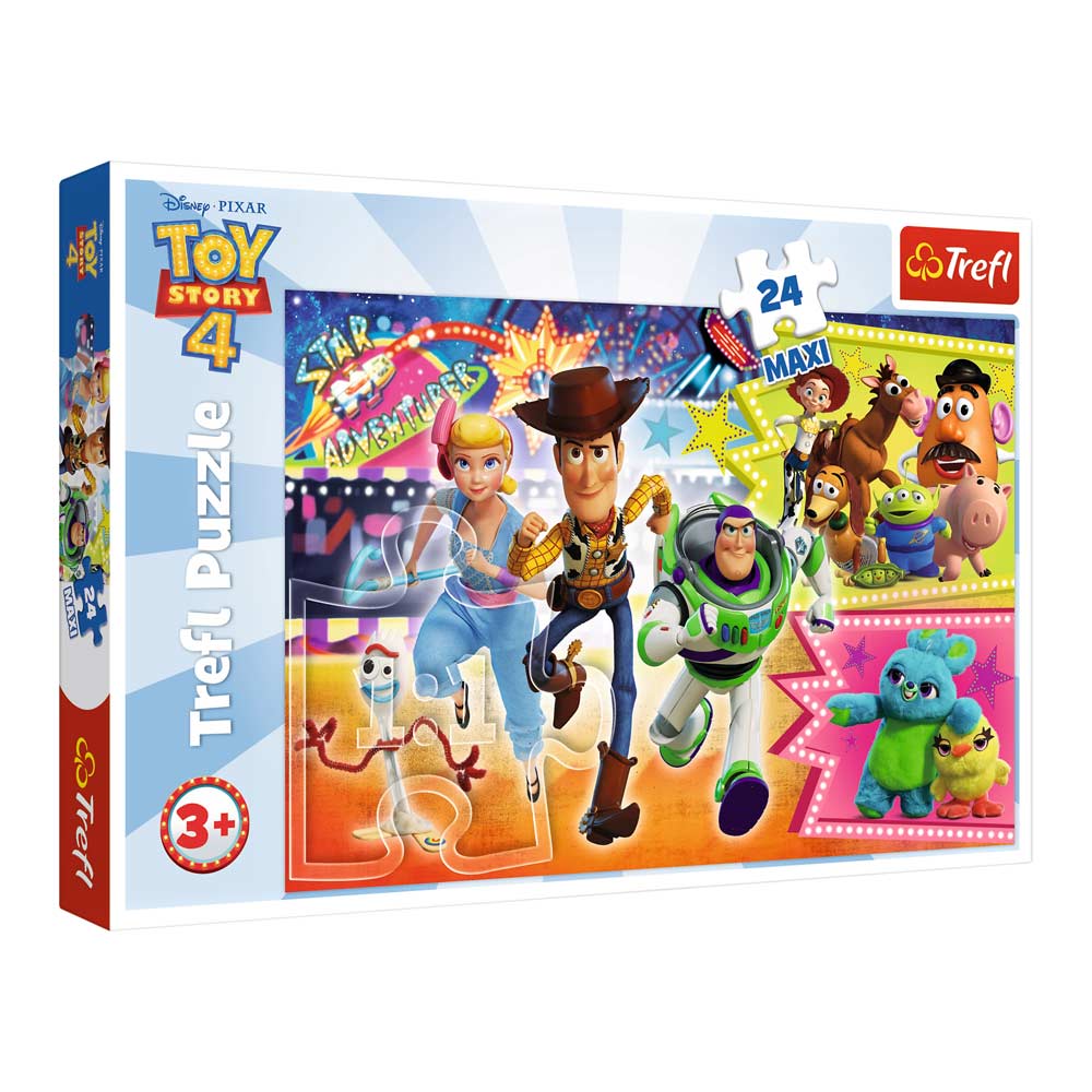 

Пазли Trefl Toy story 4 Погоня за пригодами 24 деталі максі (14295)