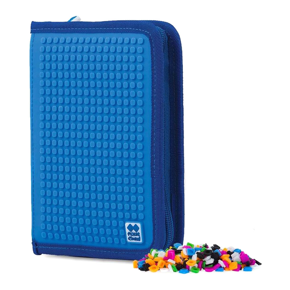 

Пенал-книжка Pixie Crew Дино голубой с пиксельным полем (PXA-04-90)